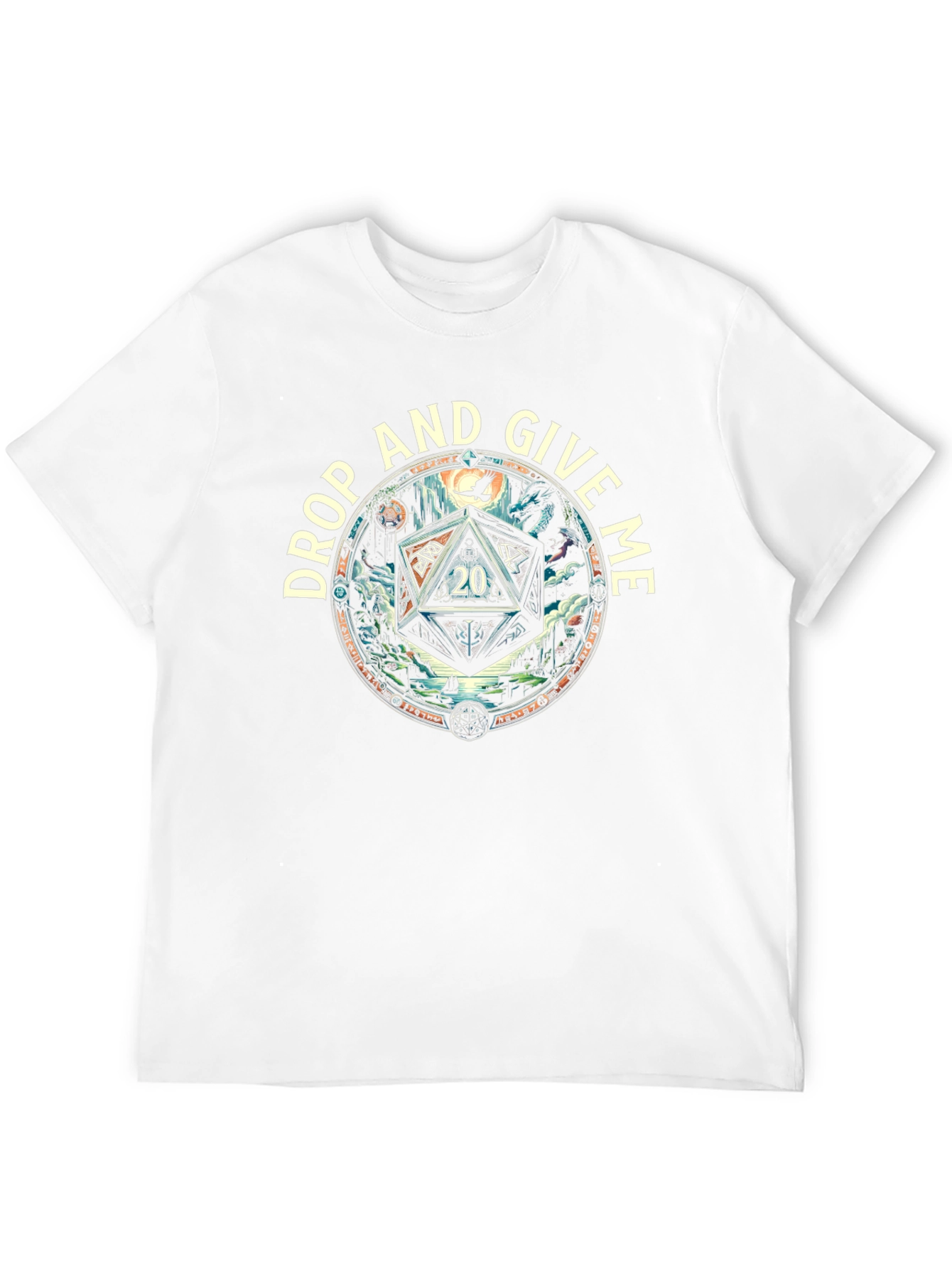 D20 Dice Graphic T-Shirt