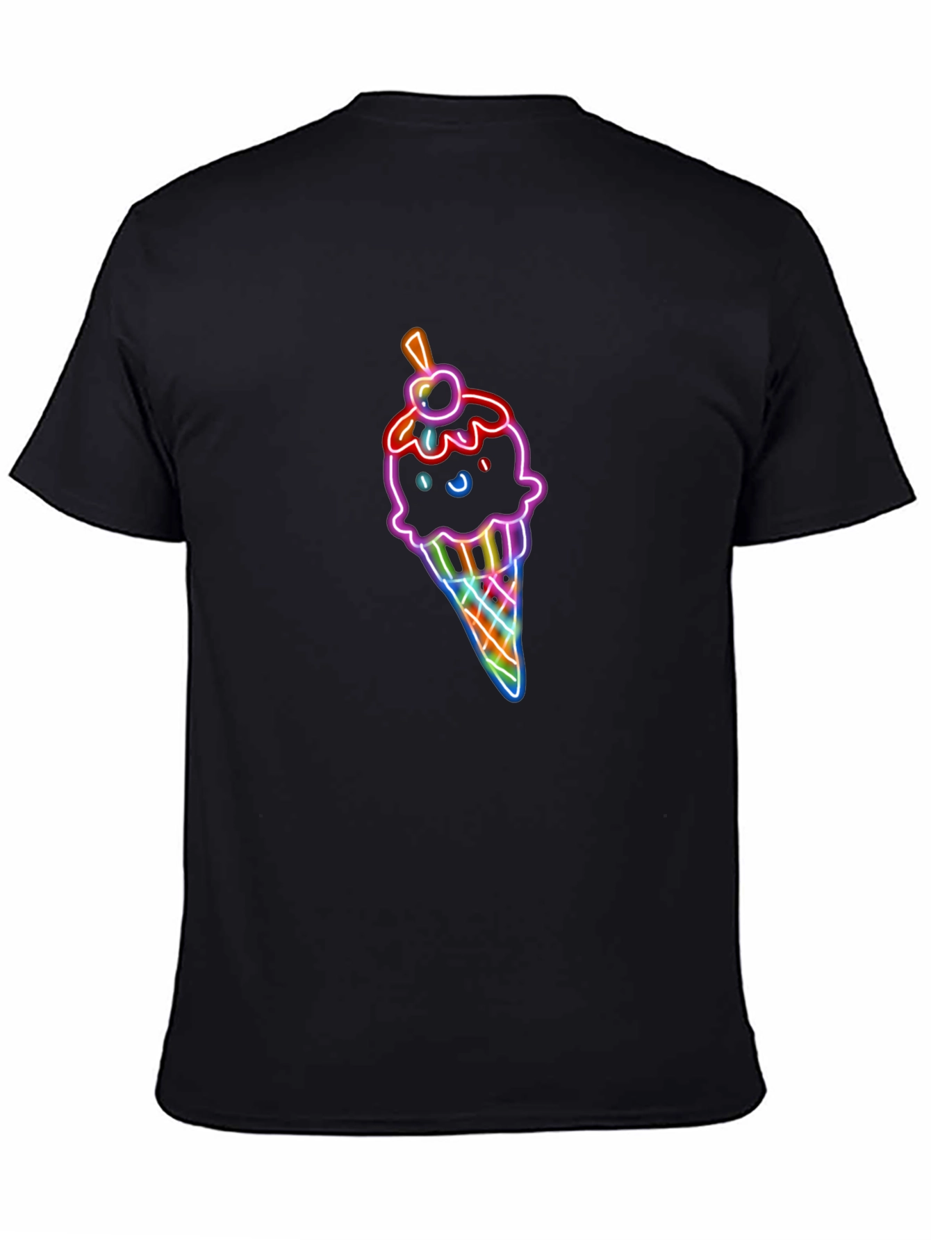 Neon Ice Cream Graphic Tee