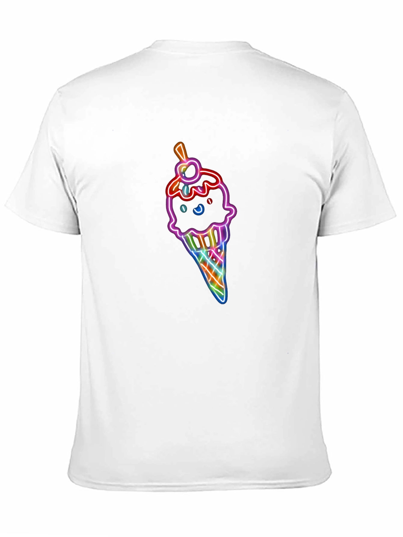 Neon Ice Cream Graphic Tee