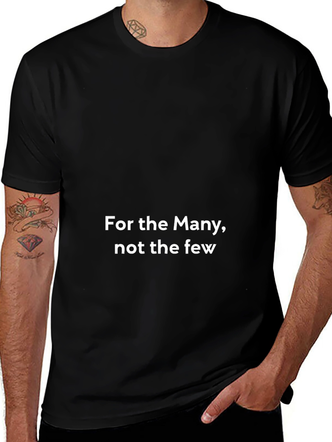 For the Many Tee - Classic Black