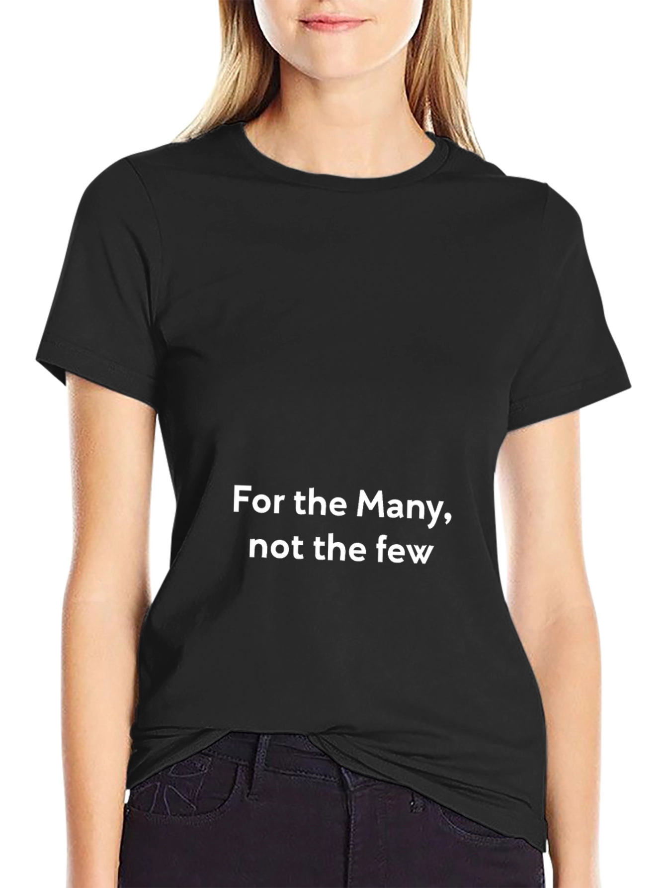 For the Many Tee - Classic Black