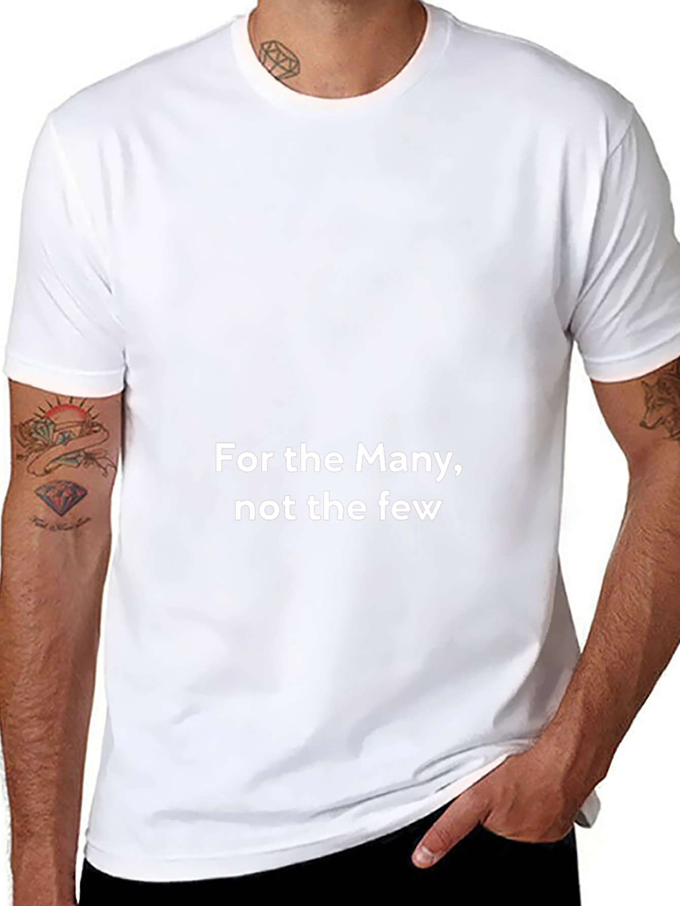 For the Many Tee - Classic Black