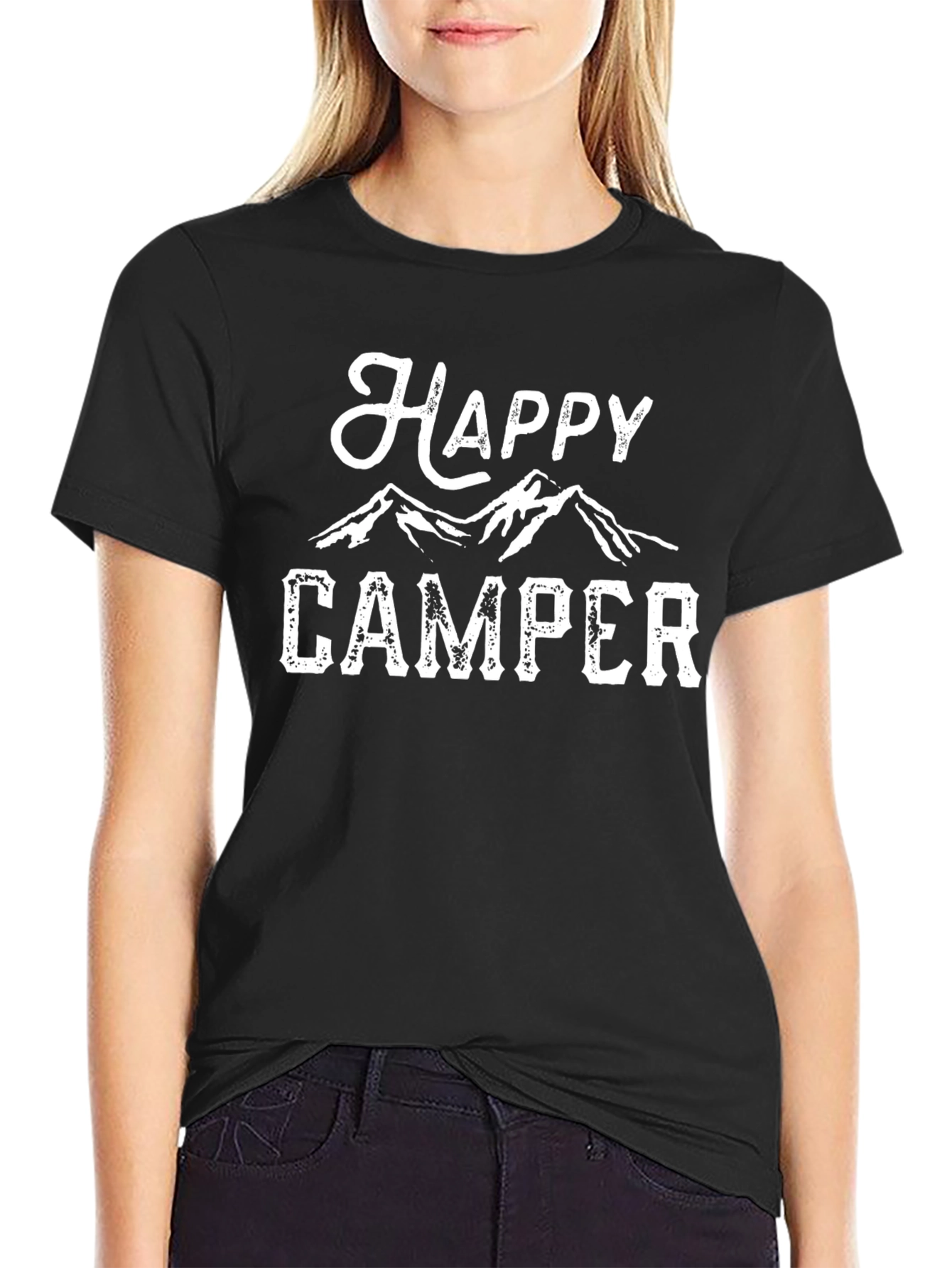 Happy Camper Graphic T-Shirt