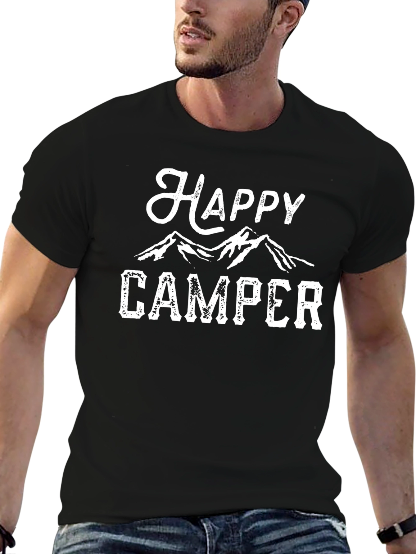 Happy Camper Graphic T-Shirt
