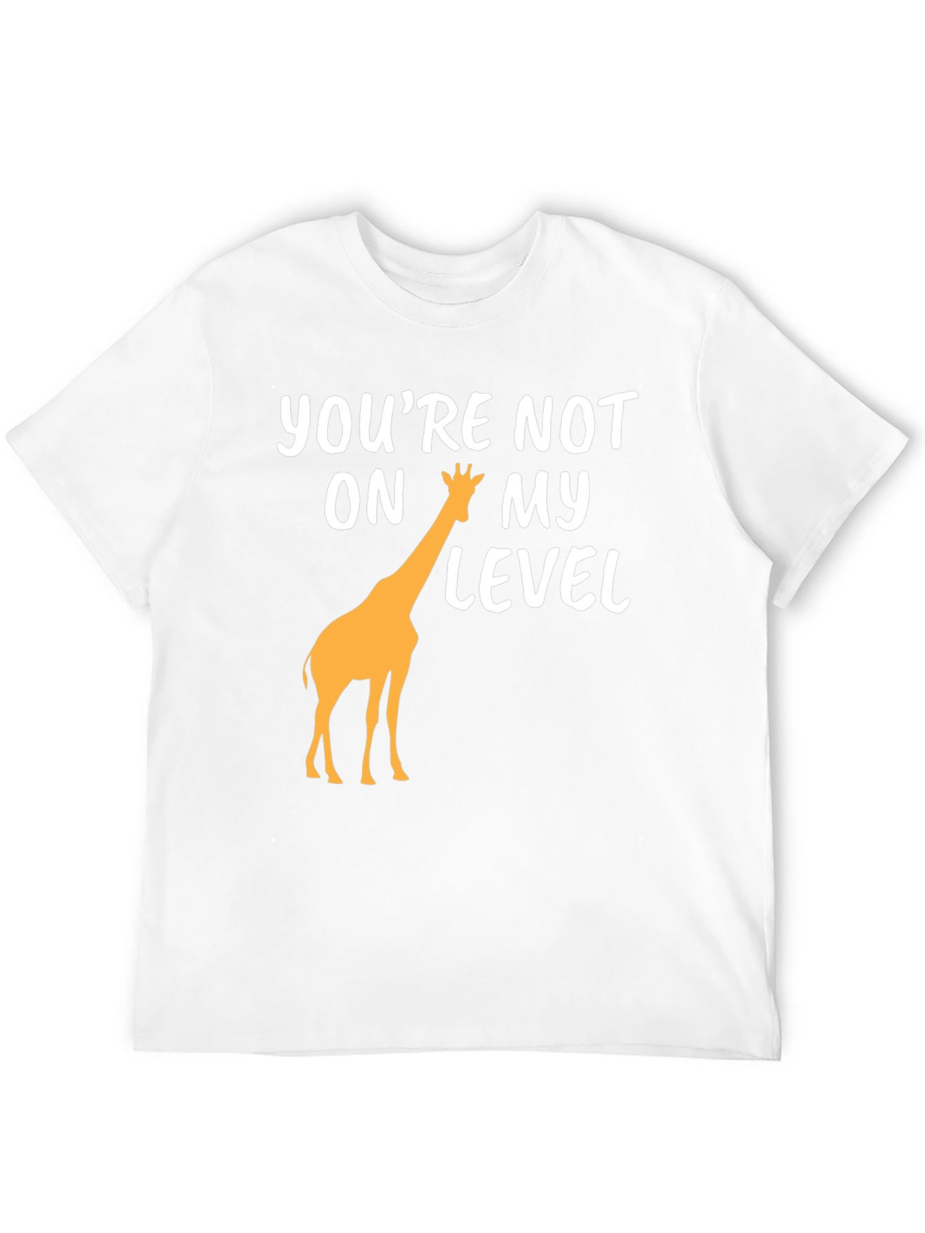 Giraffe Level Graphic T-Shirt
