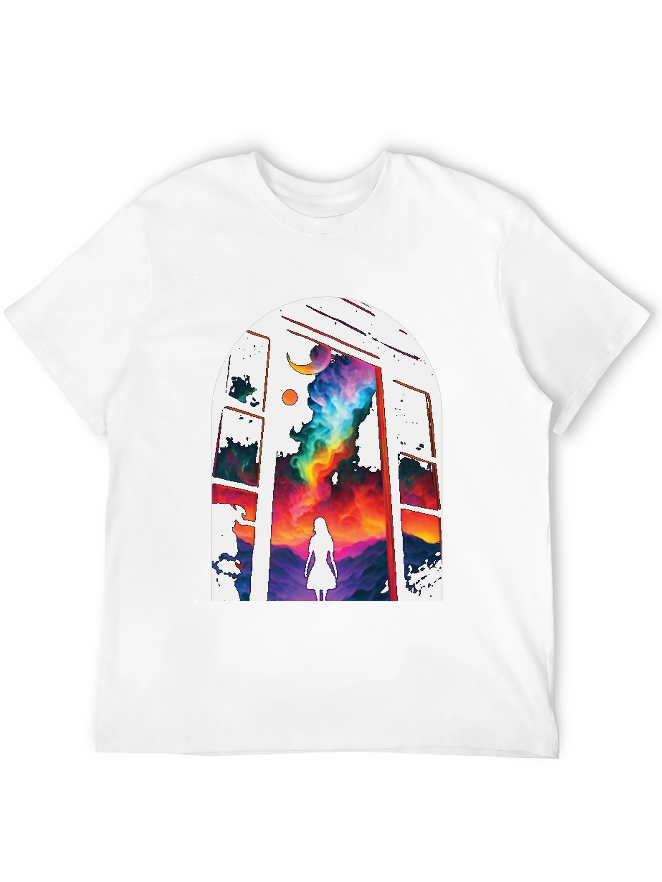 Mystic Window Graphic Tee - Dreamscape T-Shirt