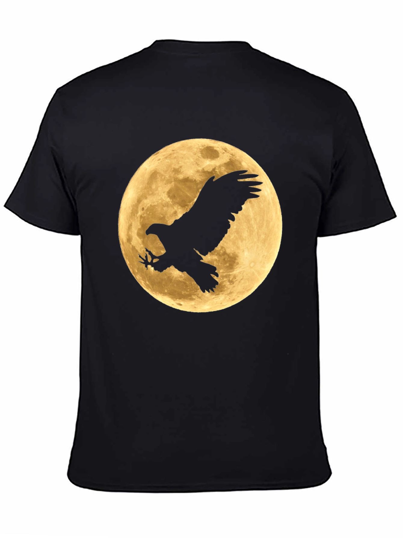 Eagle Moon Black T-Shirt