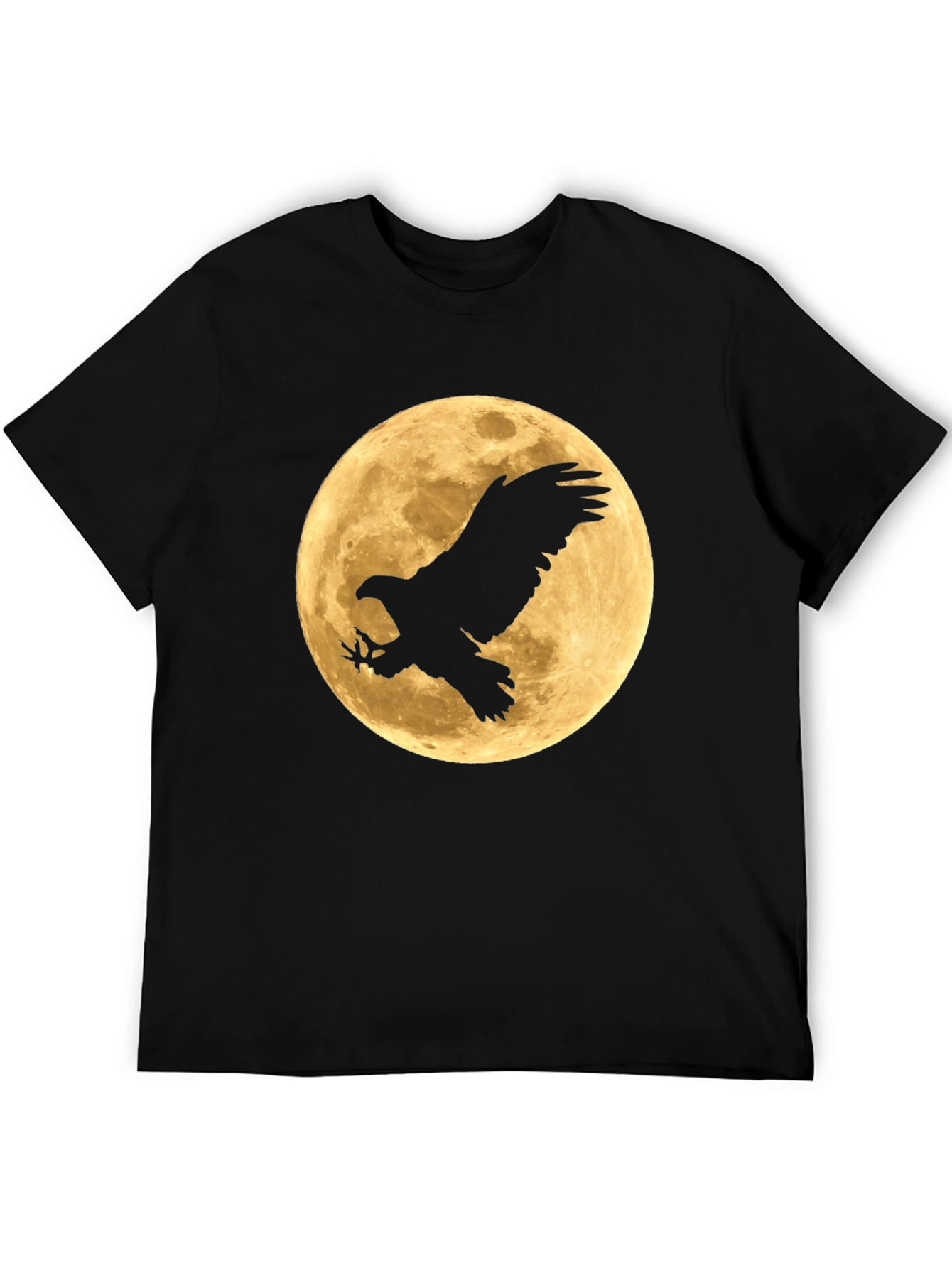 Eagle Moon Black T-Shirt