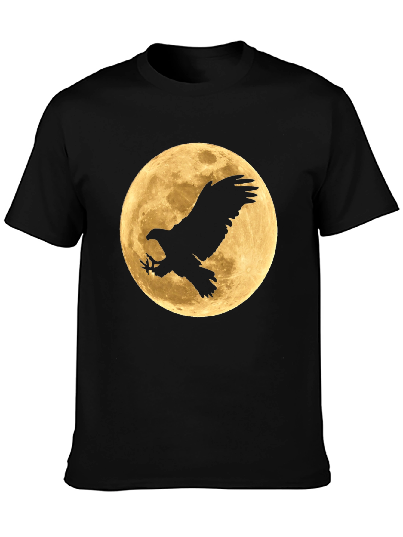 Eagle Moon Black T-Shirt
