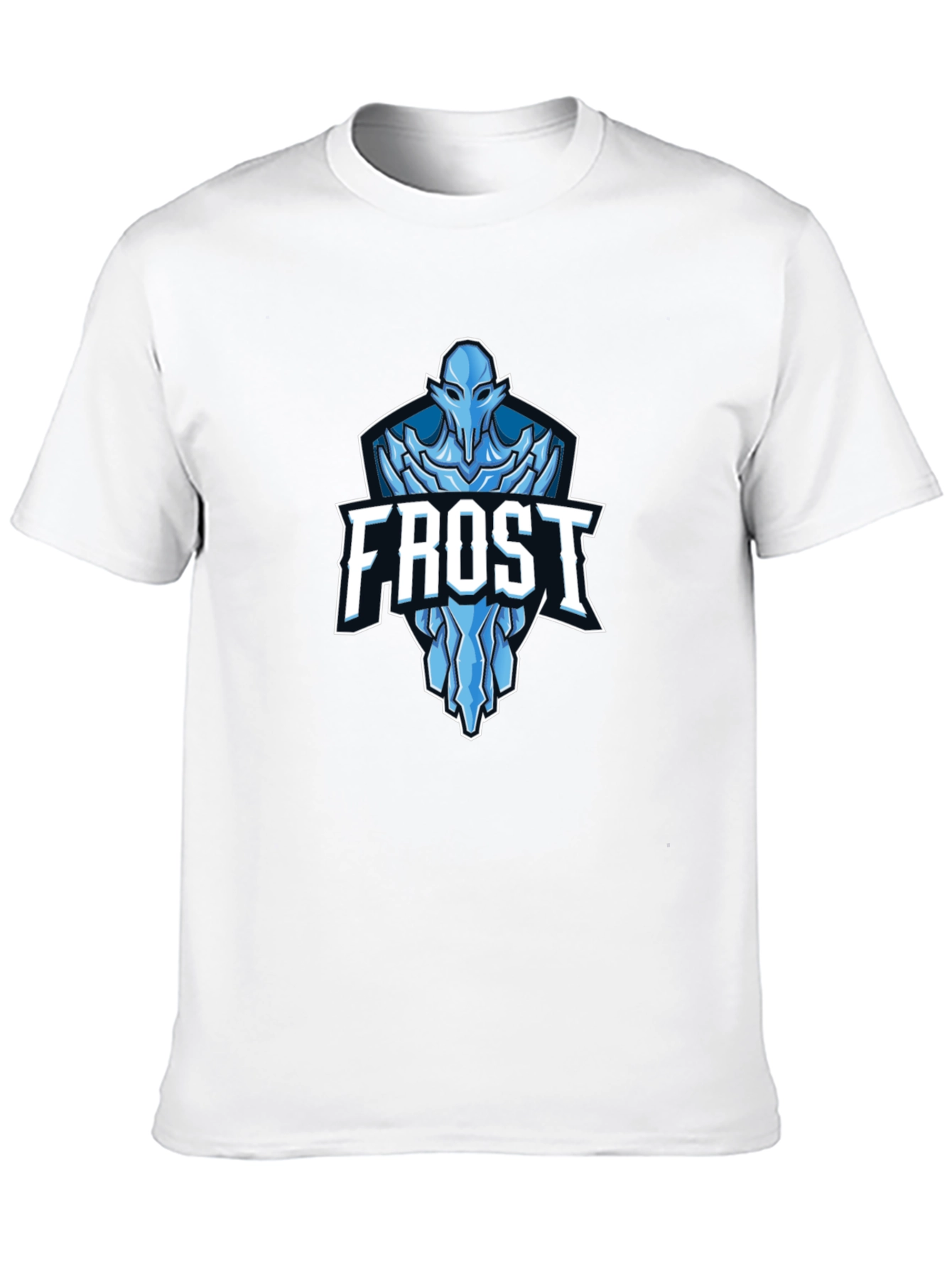 Frost Graphic T-Shirt - Black Crew Neck Tee