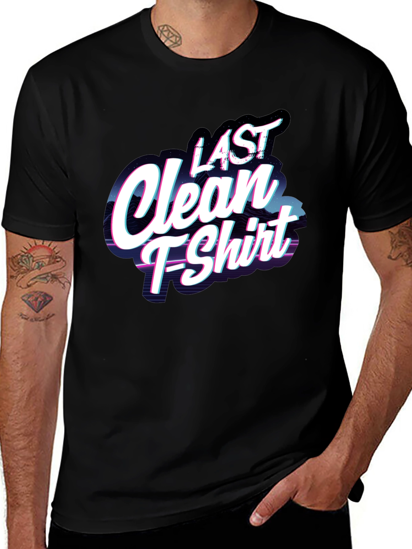Last Clean T-Shirt - Funny Graphic Tee