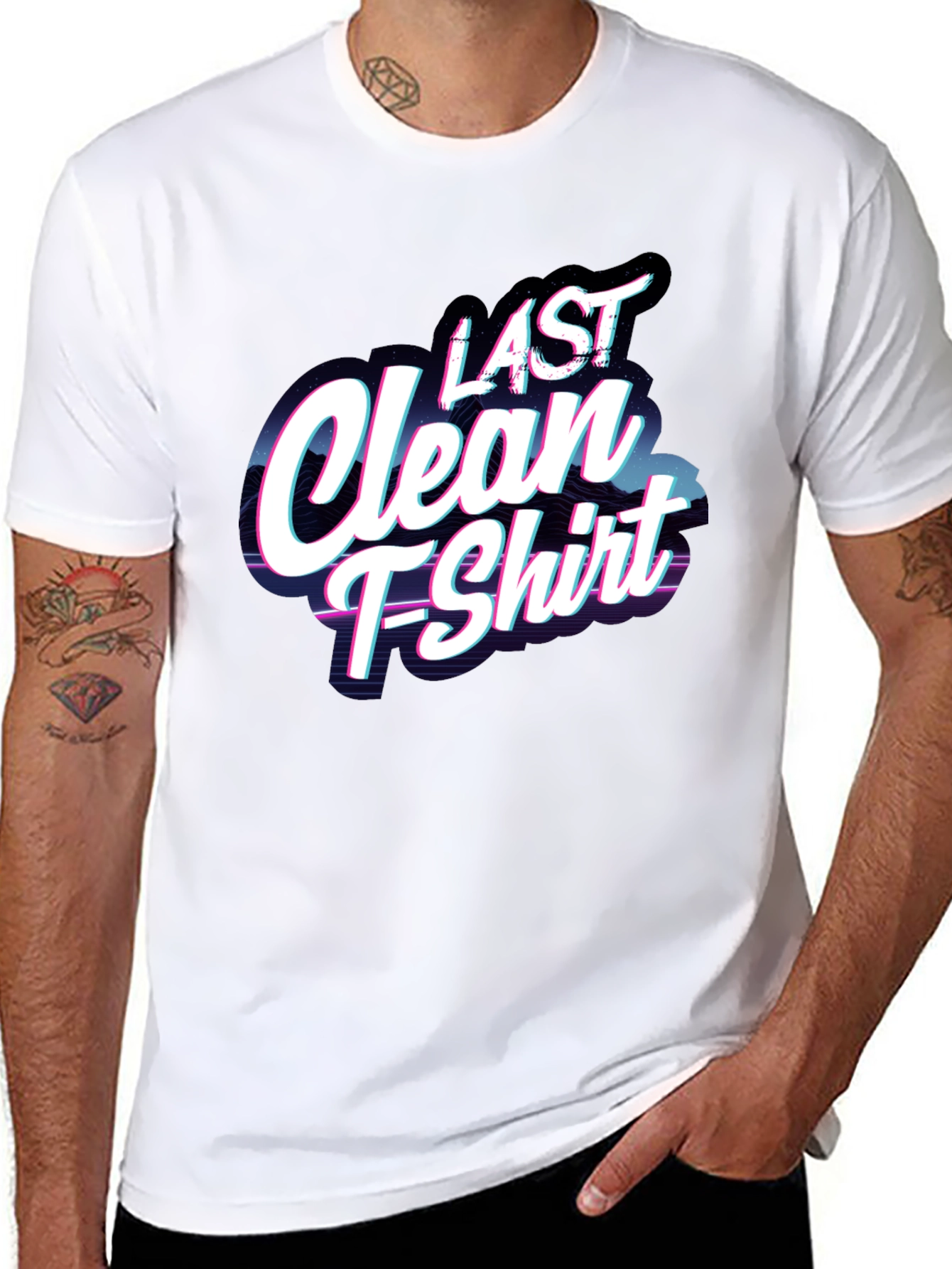 Last Clean T-Shirt - Funny Graphic Tee