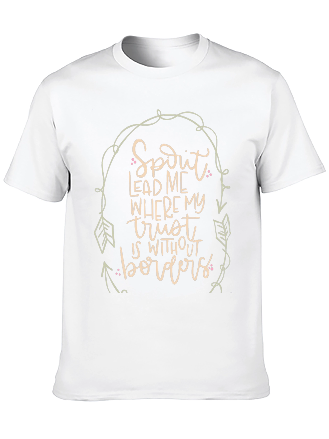 Spirit Lead Me T-Shirt - Inspirational Design