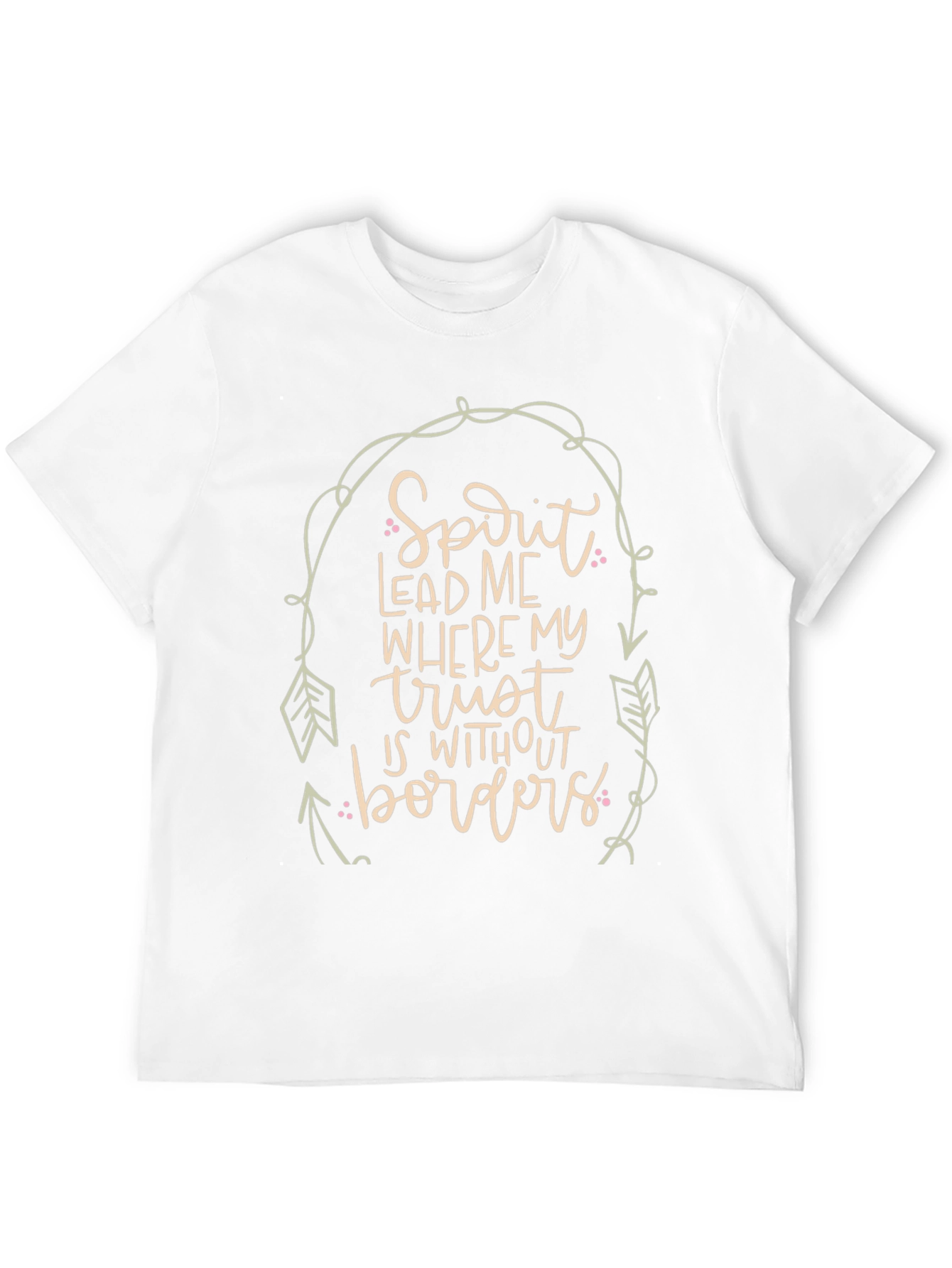 Spirit Lead Me T-Shirt - Inspirational Design