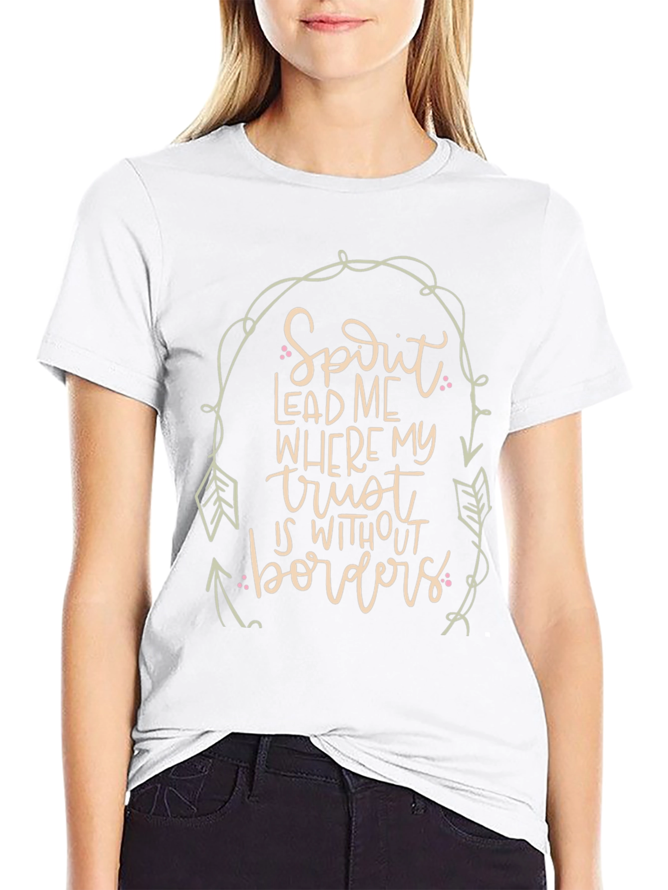Spirit Lead Me T-Shirt - Inspirational Design