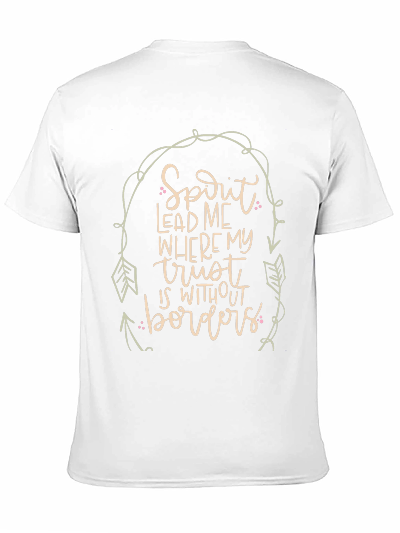 Spirit Lead Me T-Shirt - Inspirational Design