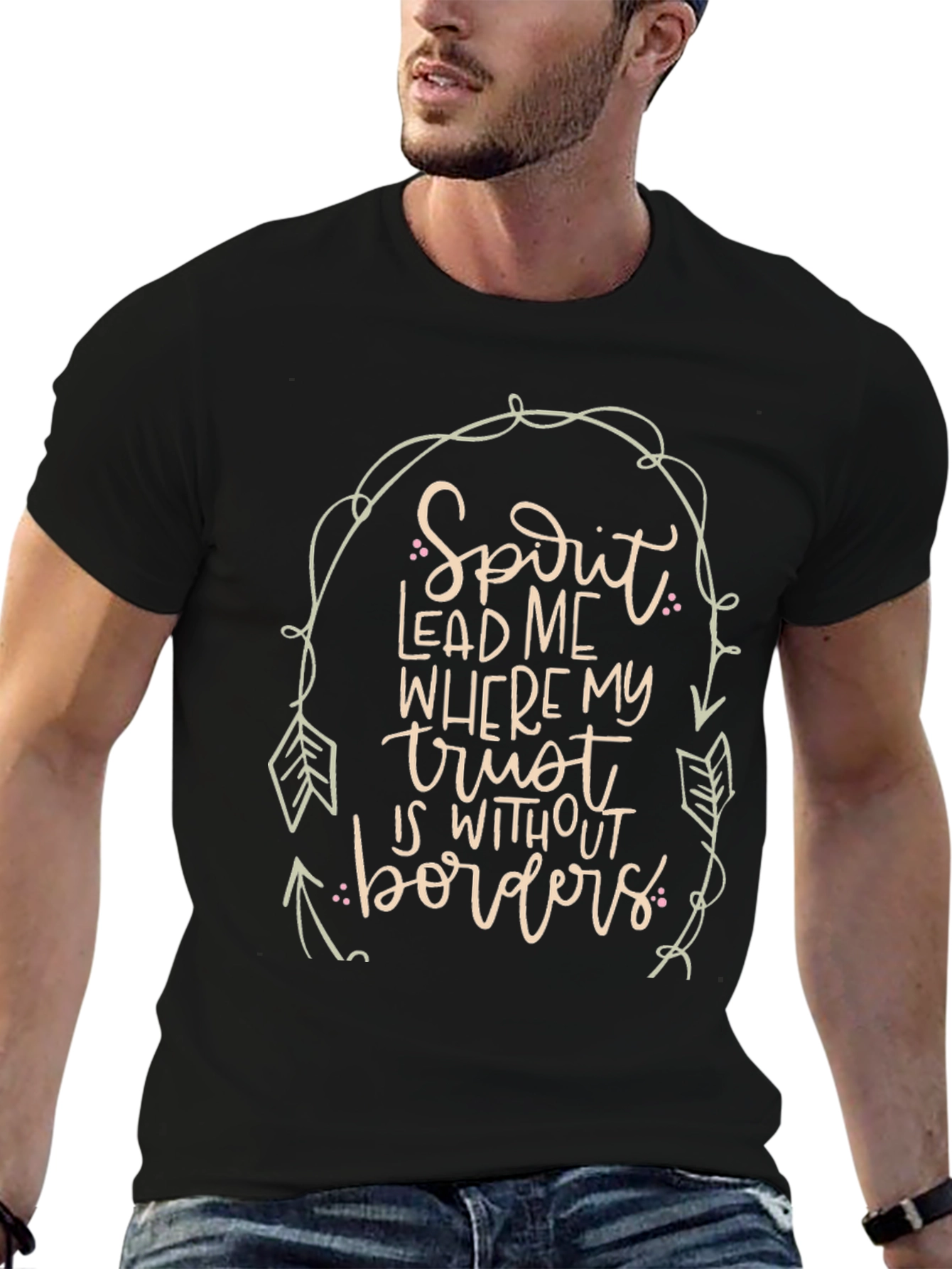 Spirit Lead Me T-Shirt - Inspirational Design