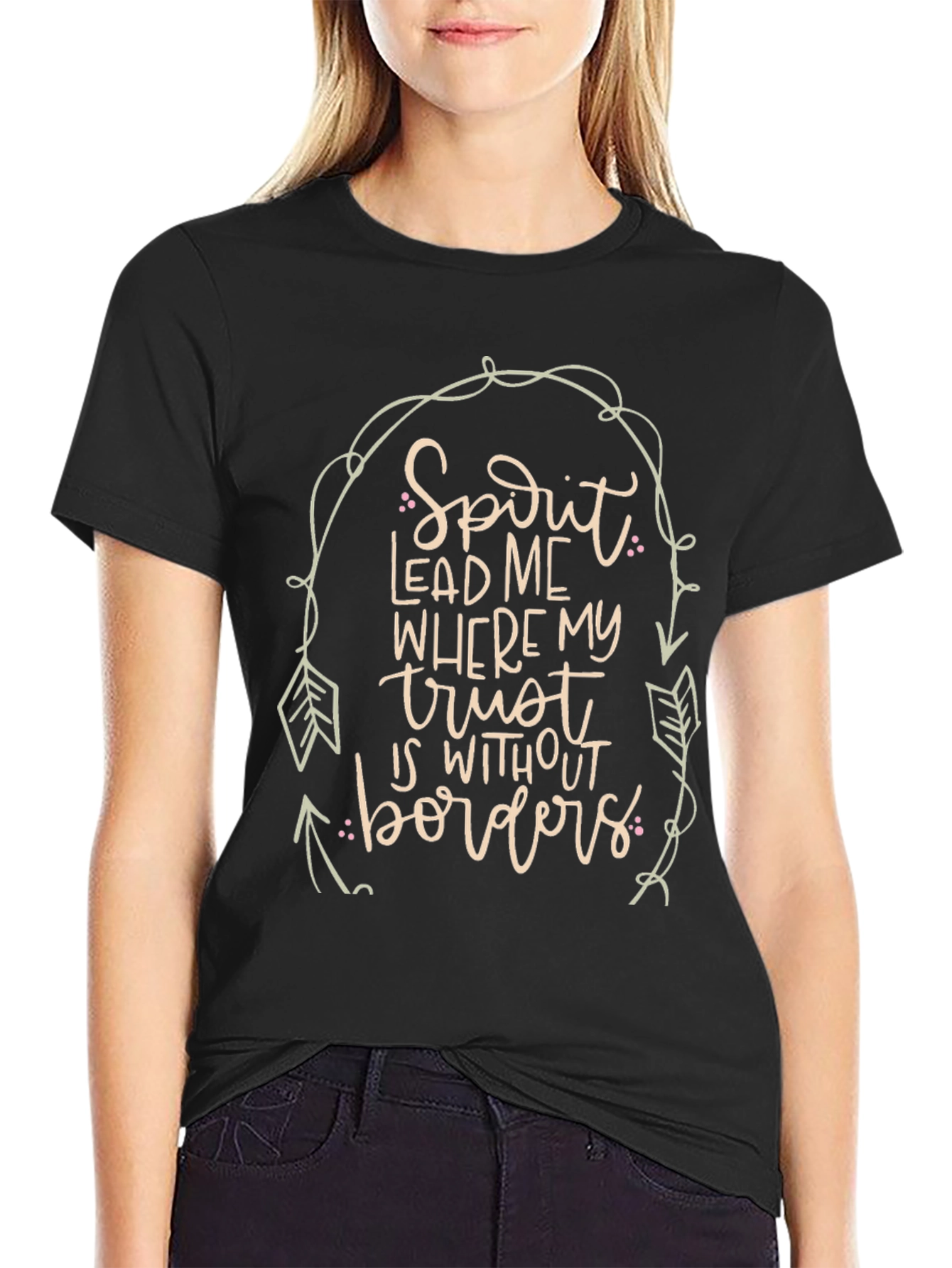 Spirit Lead Me T-Shirt - Inspirational Design