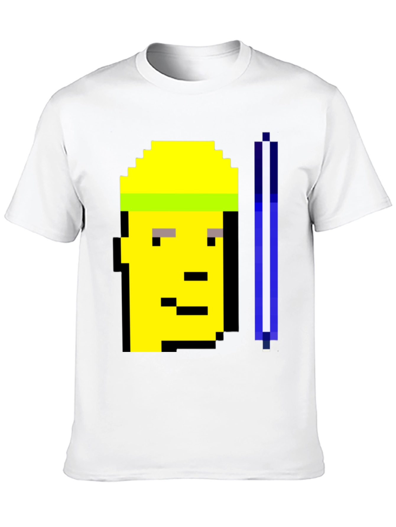 Pixel Art T-Shirt - Crypto Punk Style