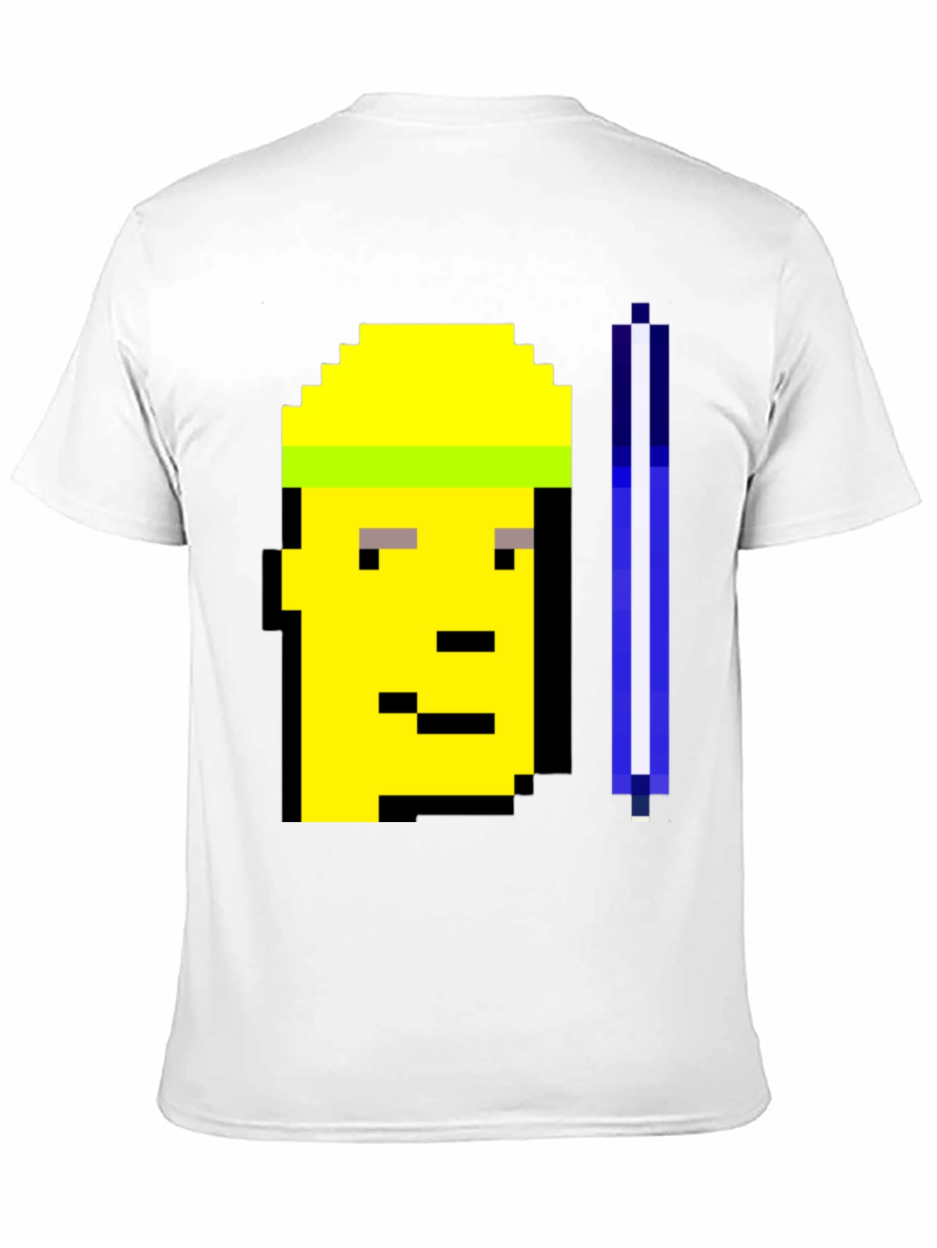 Pixel Art T-Shirt - Crypto Punk Style