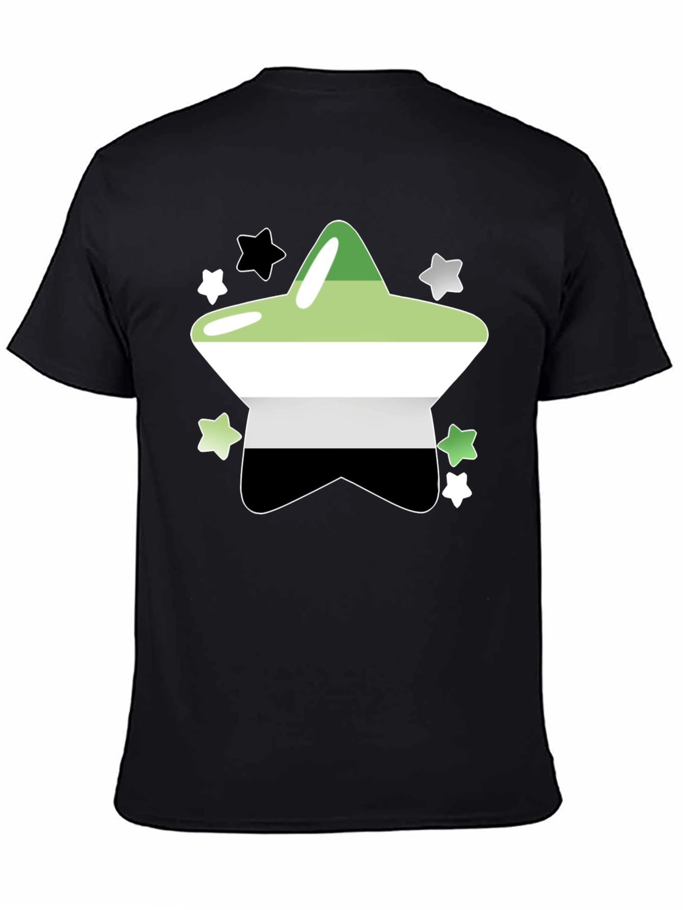 Aromantic Pride Star T-Shirt