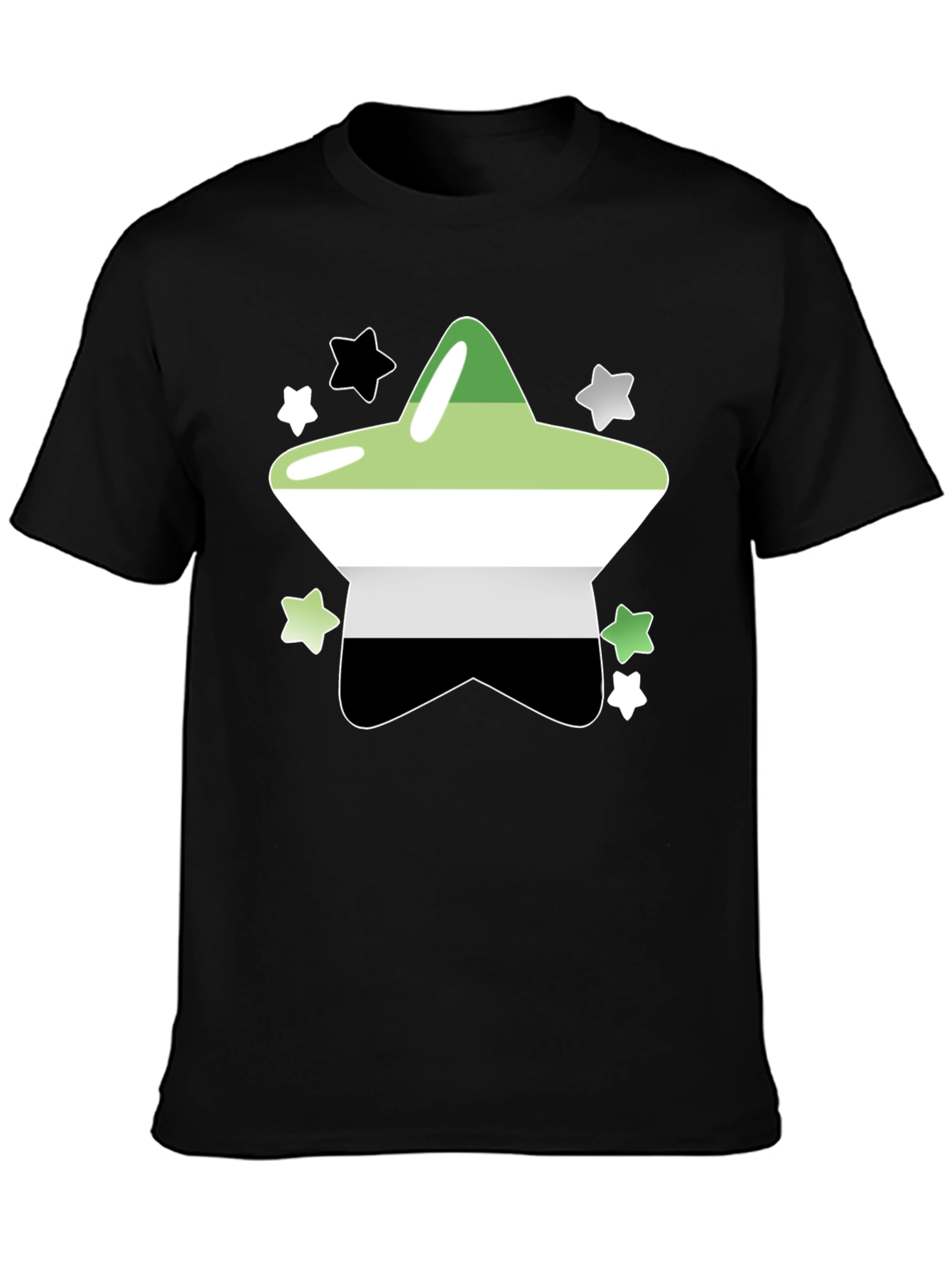 Aromantic Pride Star T-Shirt