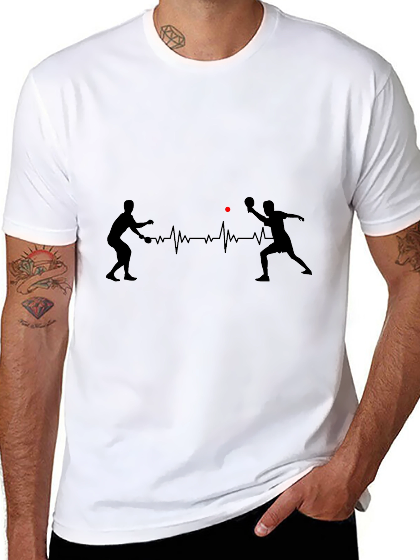 Ping Pong Heartbeat T-Shirt