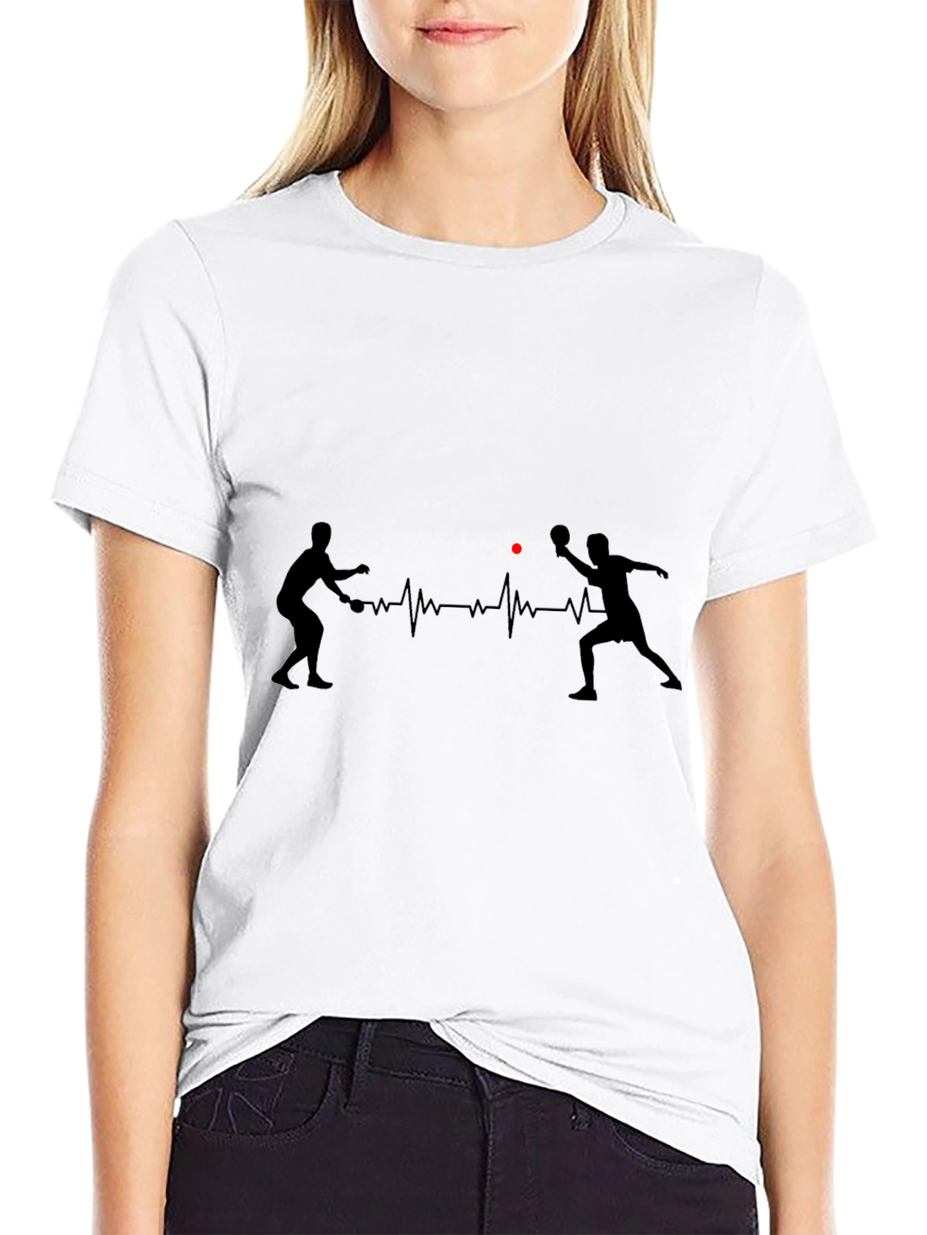 Ping Pong Heartbeat T-Shirt