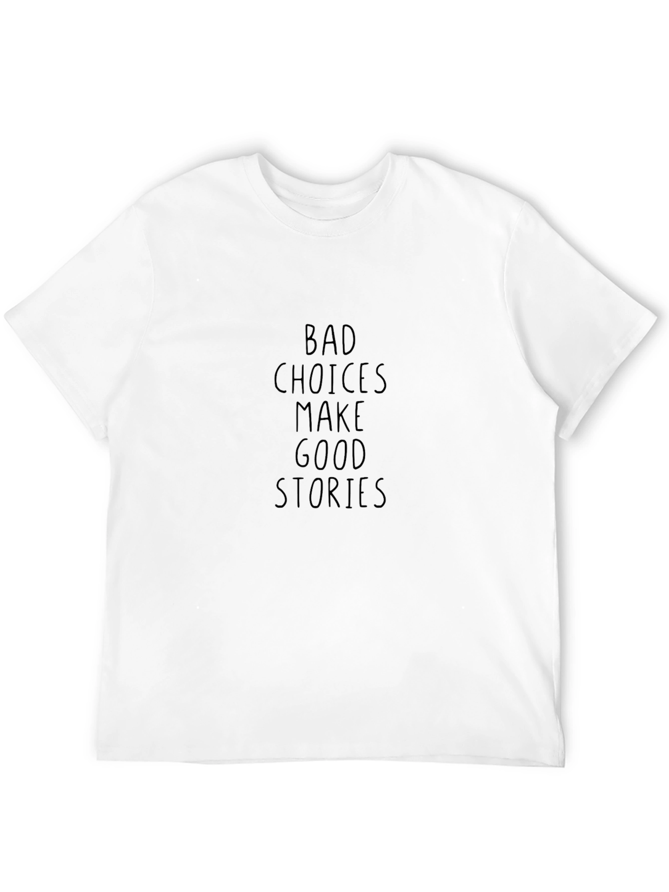 Bad Choices Make Good Stories Black Tee