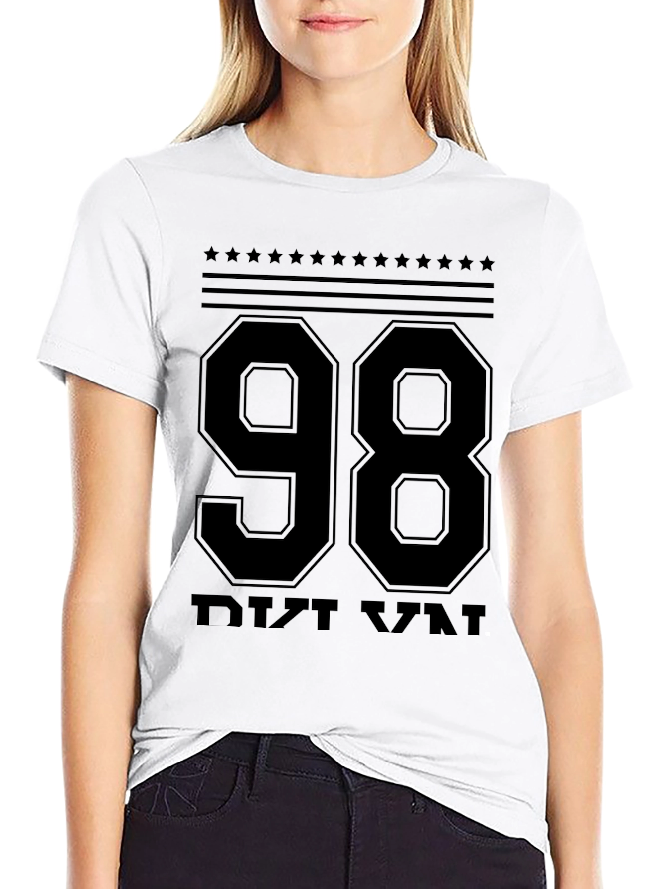 Black 98 Graphic T-Shirt