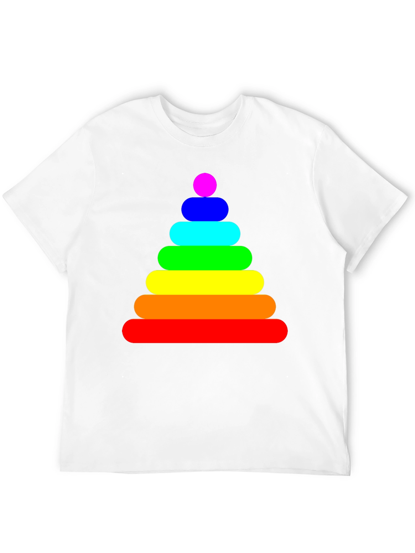 Rainbow Stacking Toy Graphic Tee