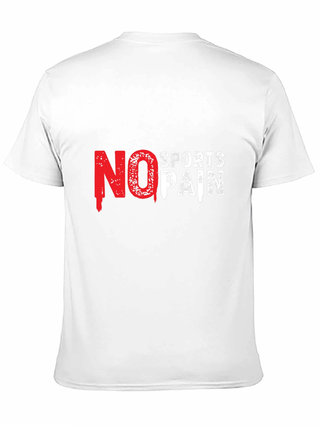 No Sports No Pain Black T-Shirt