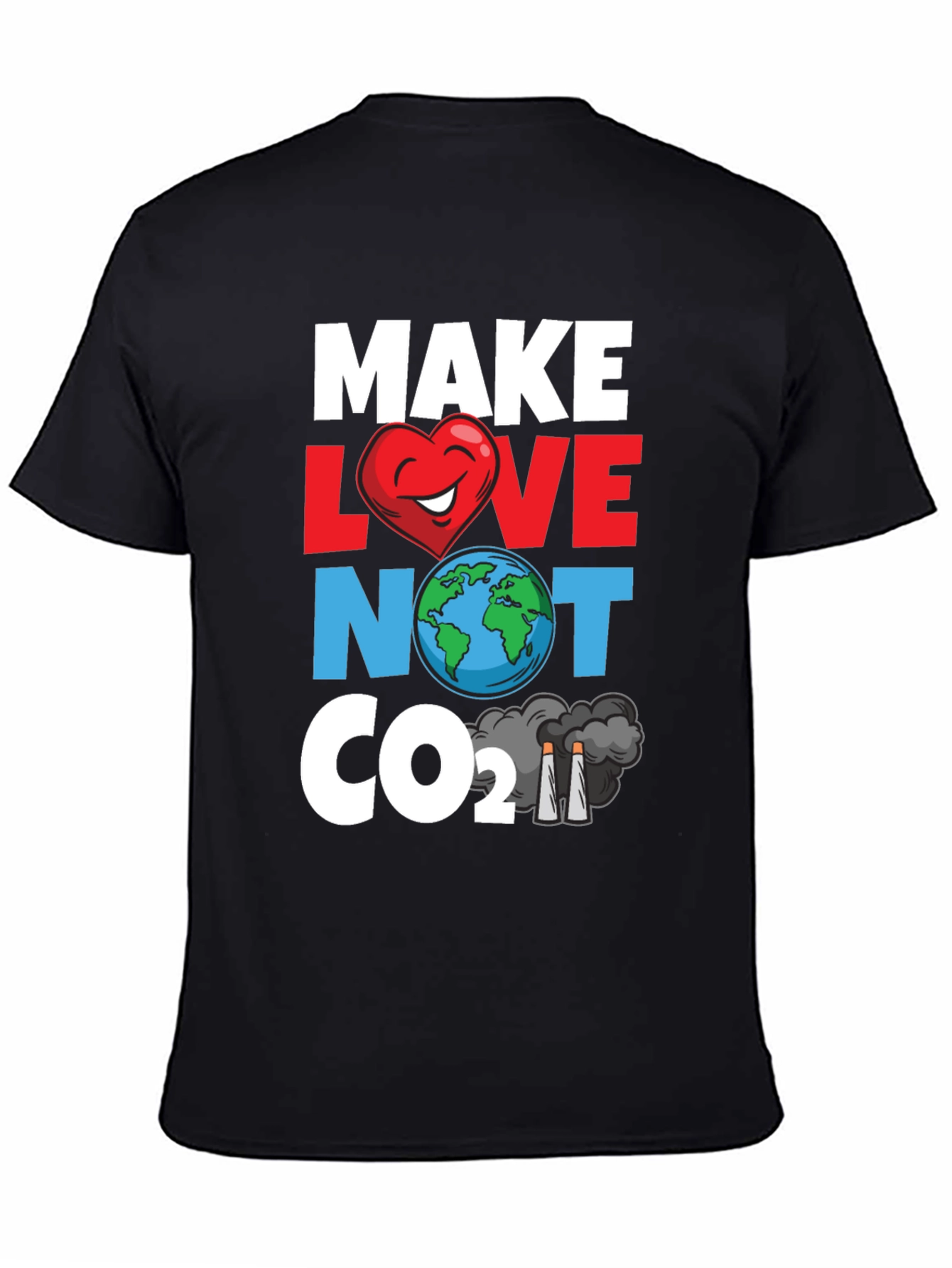 Eco-Friendly Tee: Make Love Not CO2