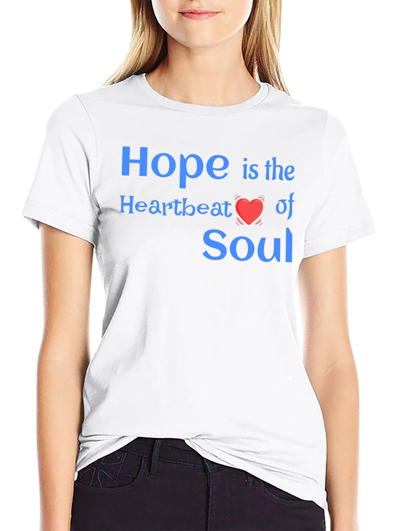 Hope Heartbeat Soul Graphic T-Shirt