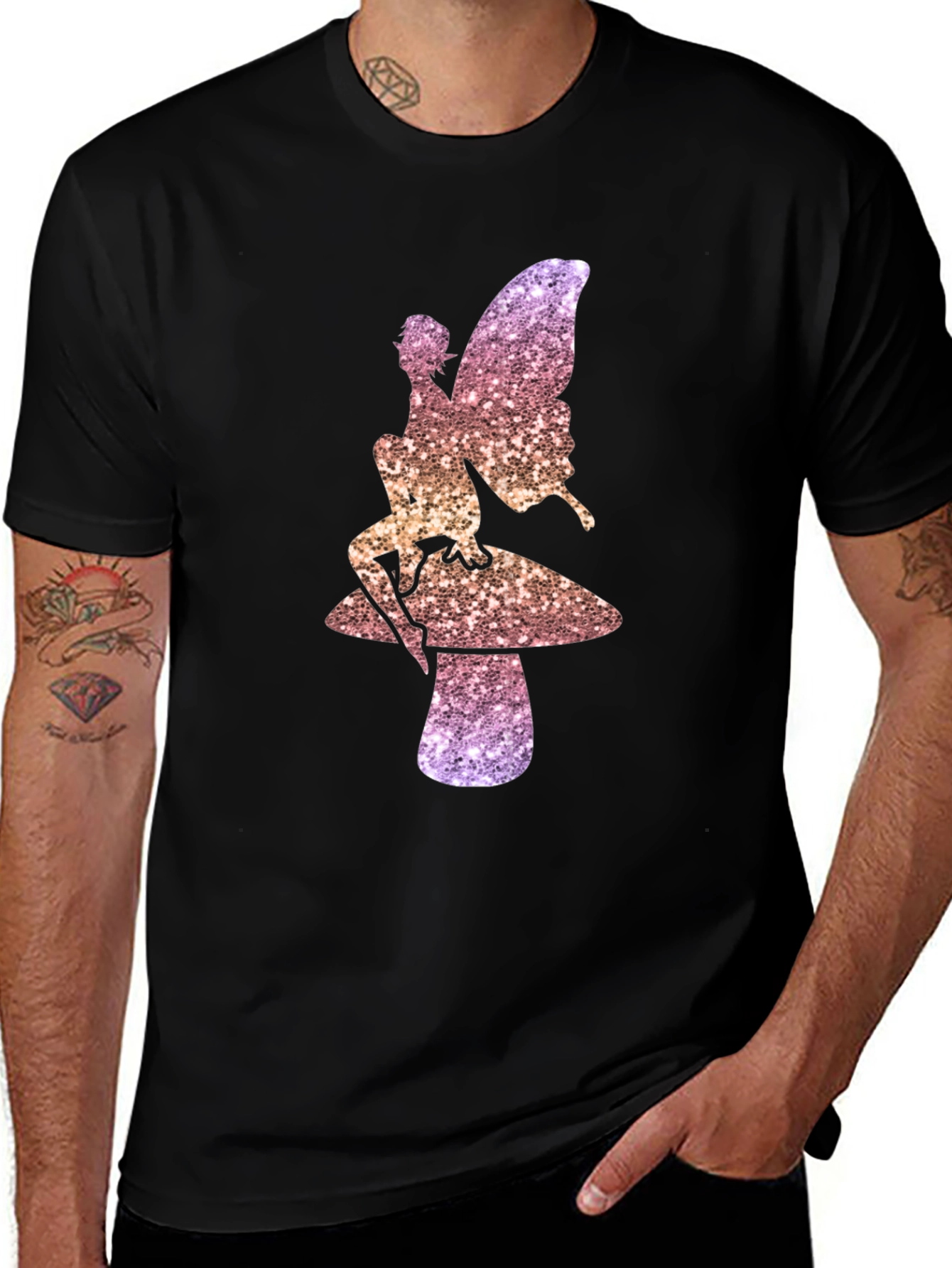 Fairy on Mushroom T-Shirt