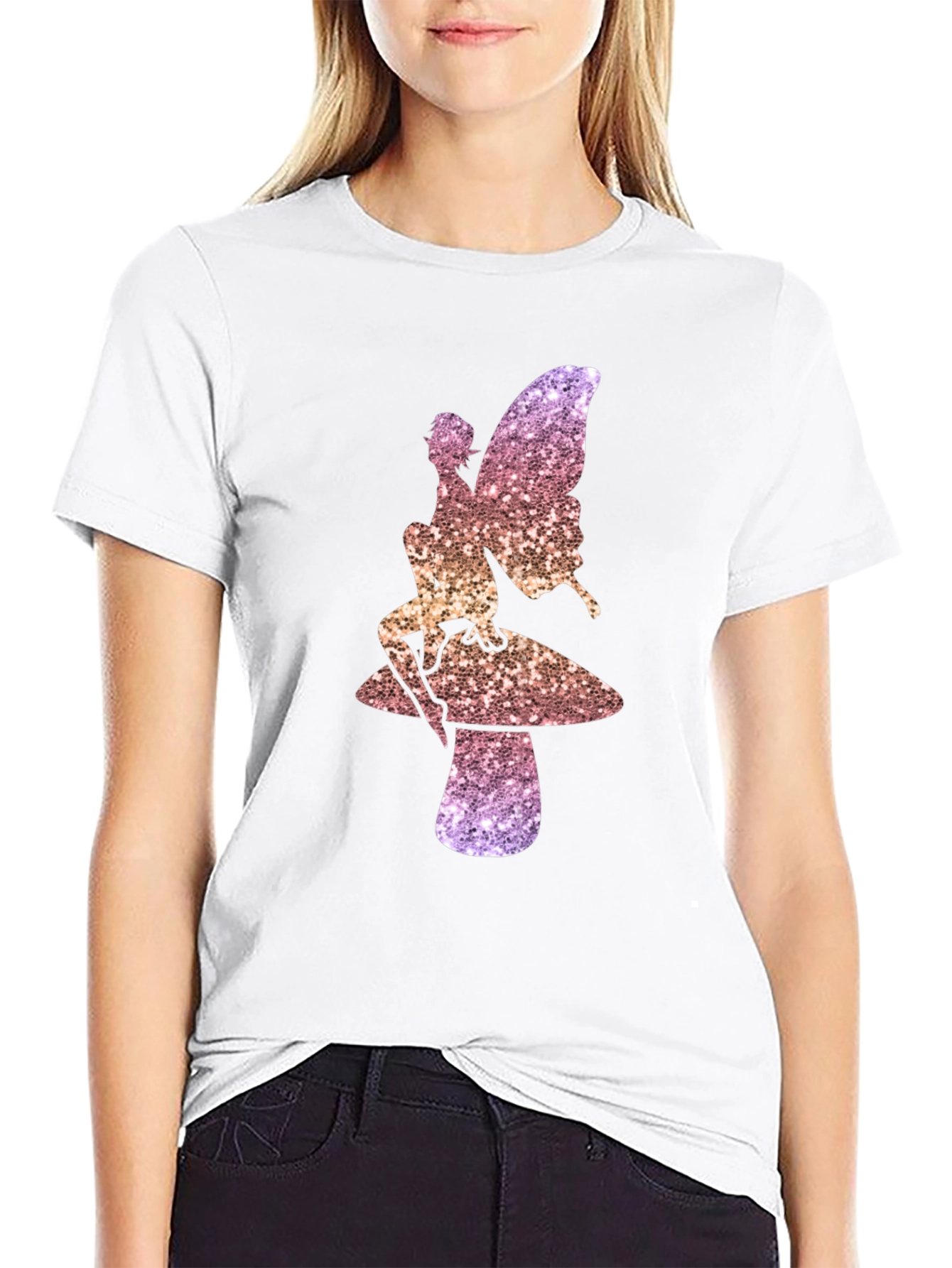Fairy on Mushroom T-Shirt