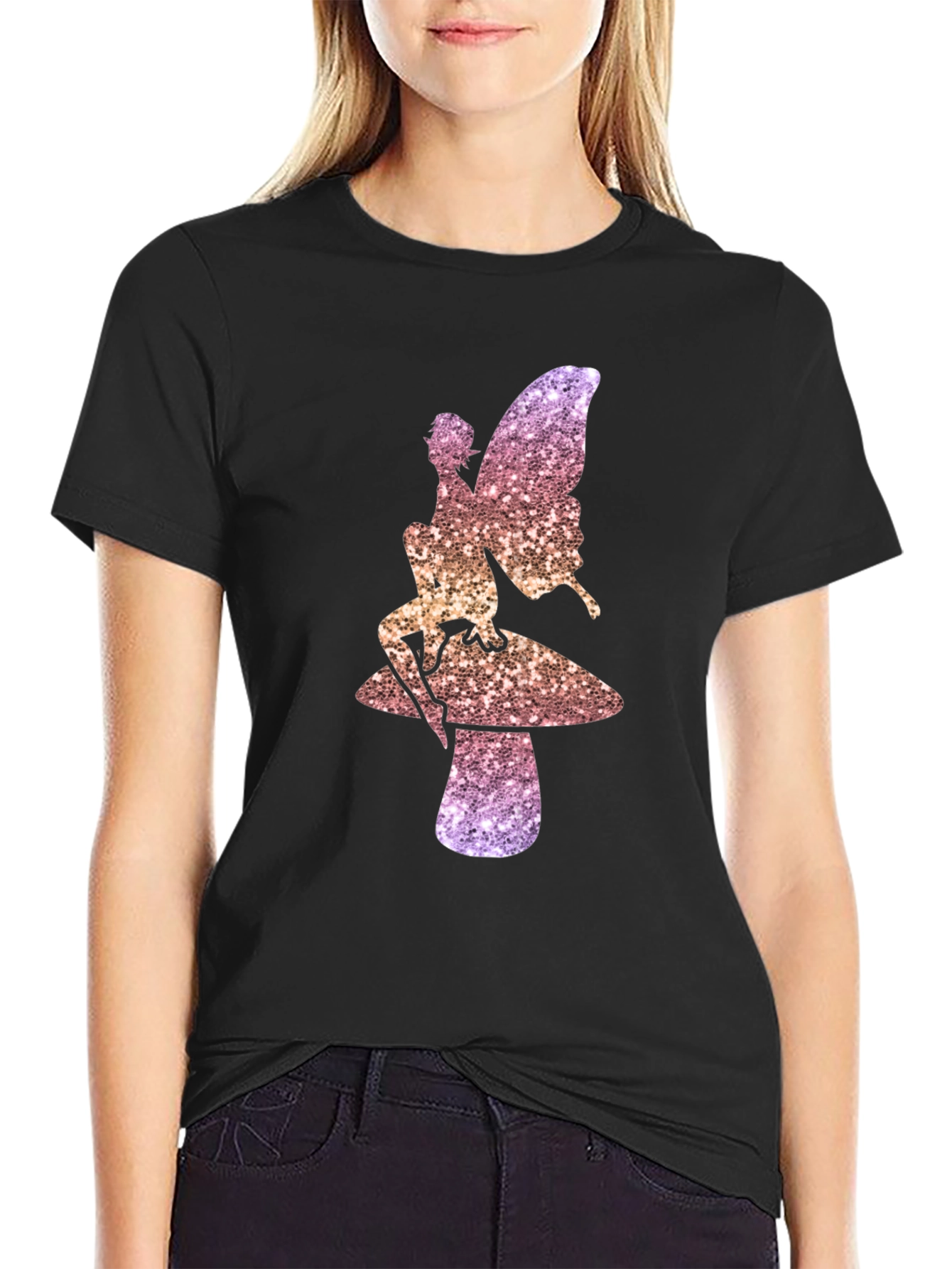 Fairy on Mushroom T-Shirt