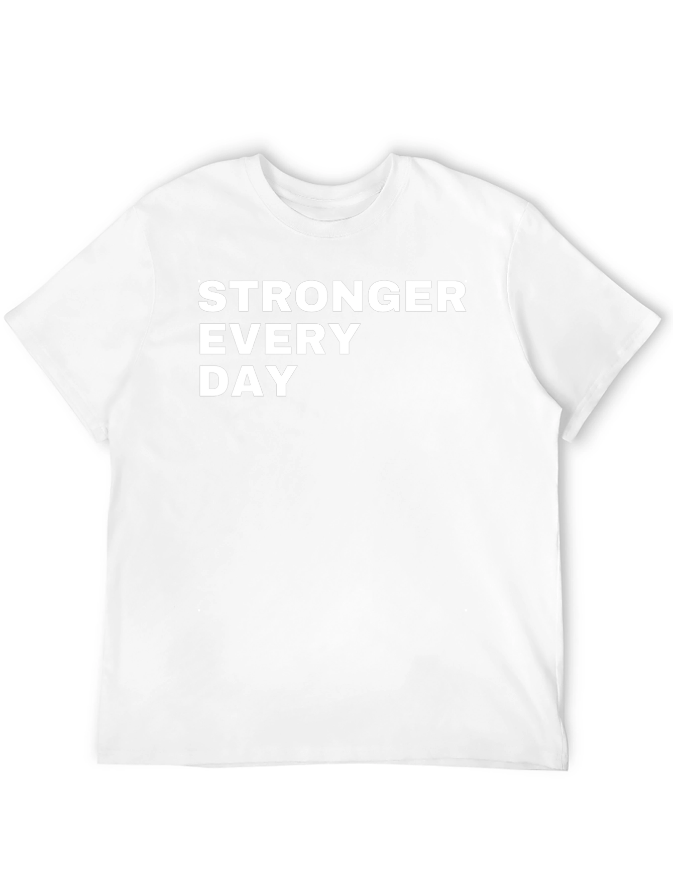 Stronger Every Day Graphic Tee - Black