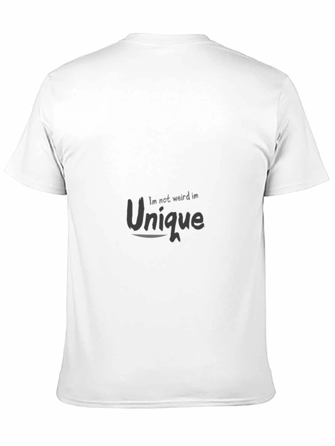 Unique Statement Black T-Shirt