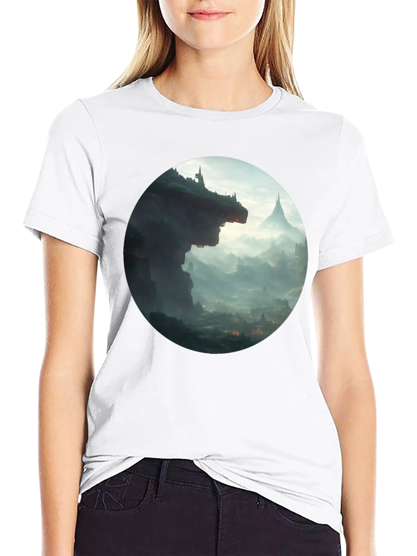 Fantasy Landscape Graphic Tee