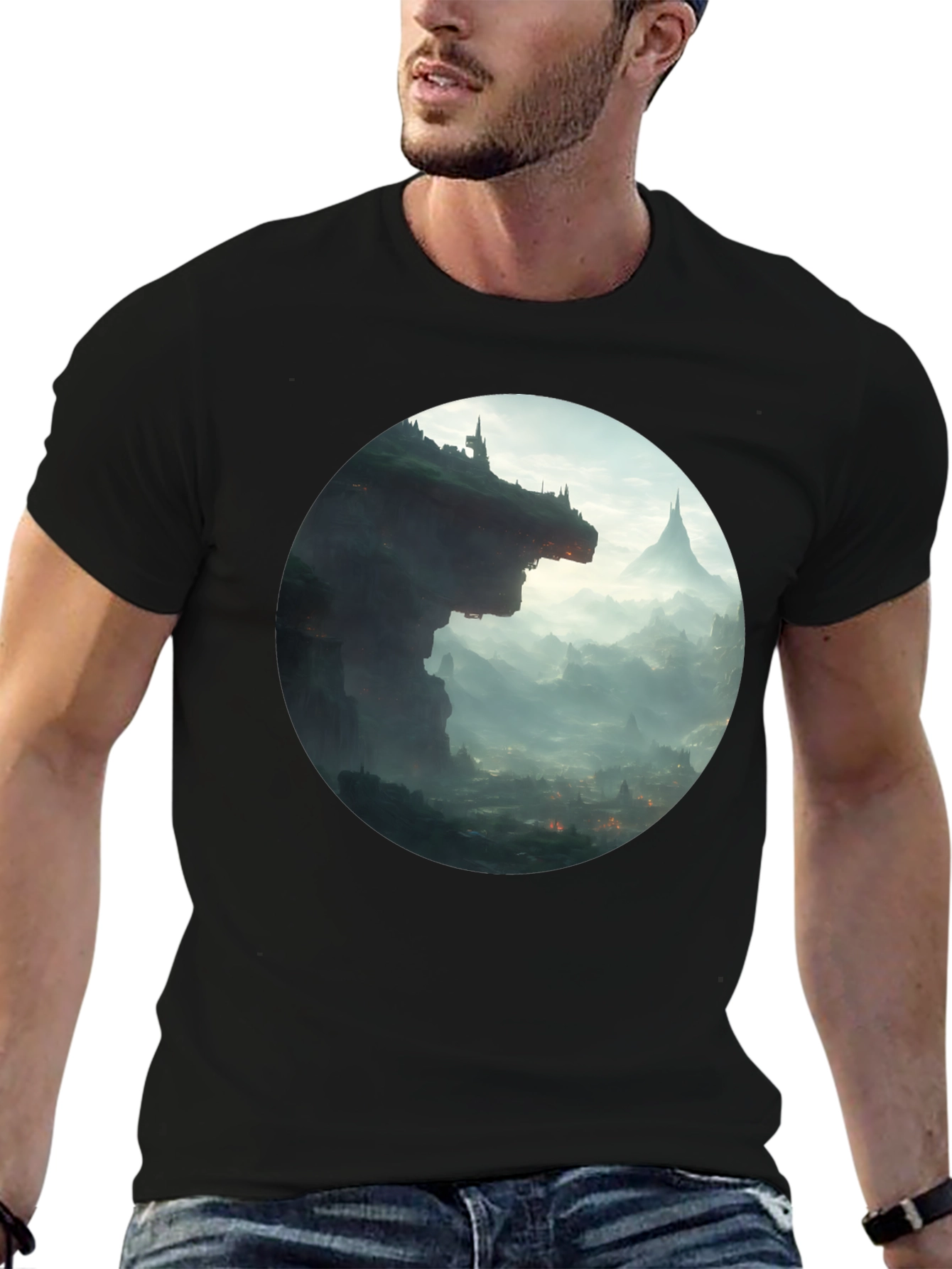 Fantasy Landscape Graphic Tee