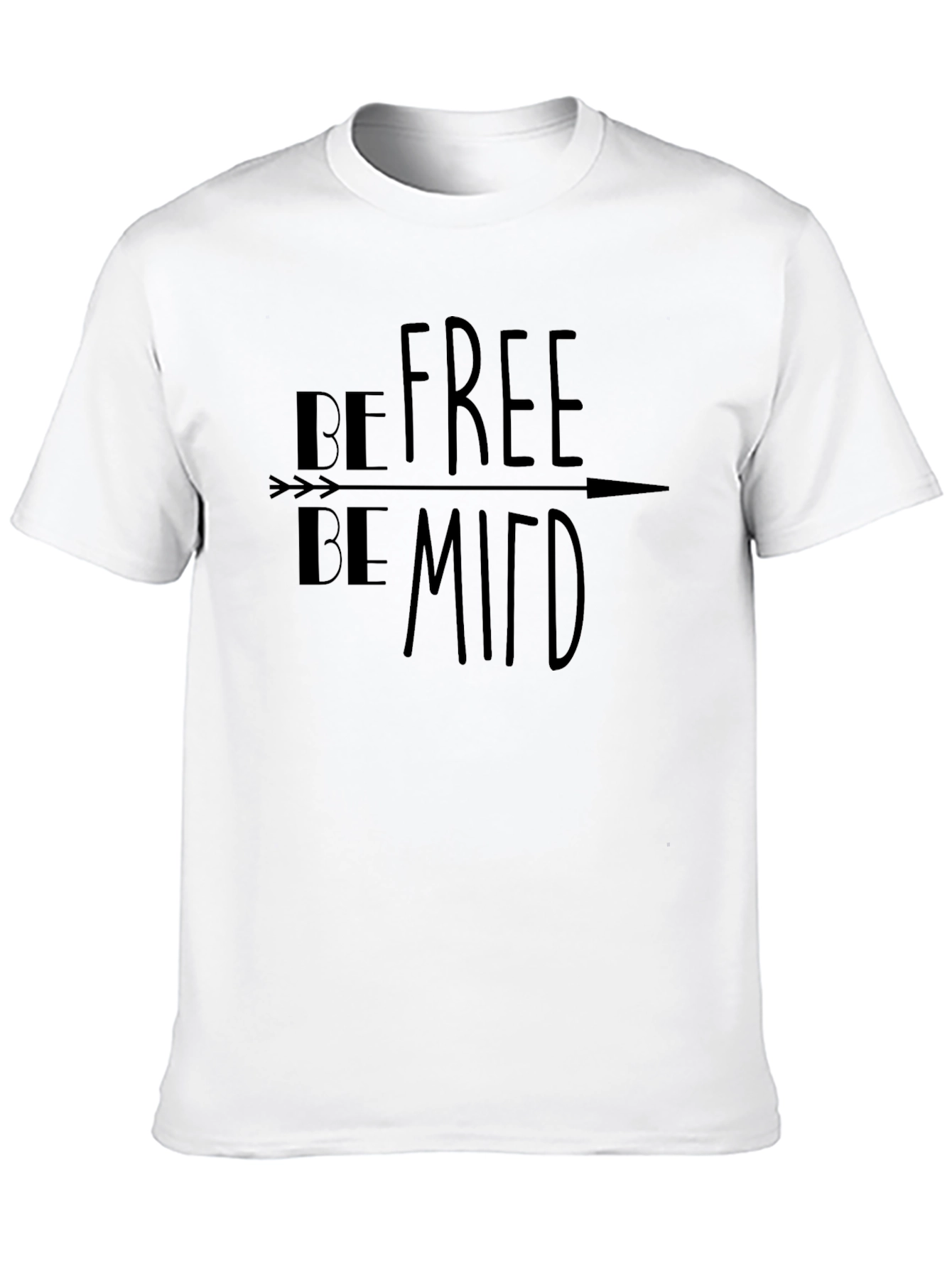 Be Free Be Mindful Graphic Tee