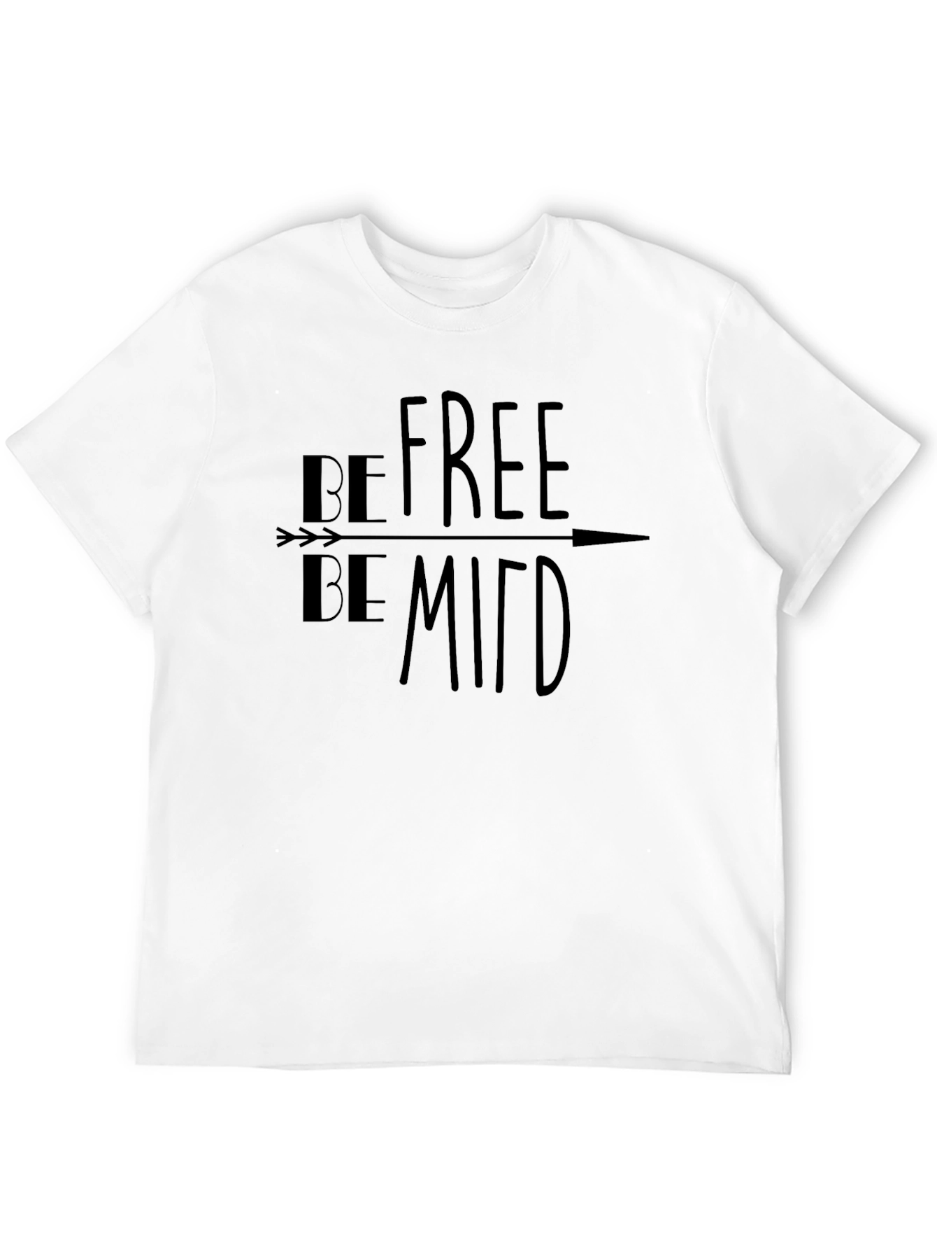 Be Free Be Mindful Graphic Tee