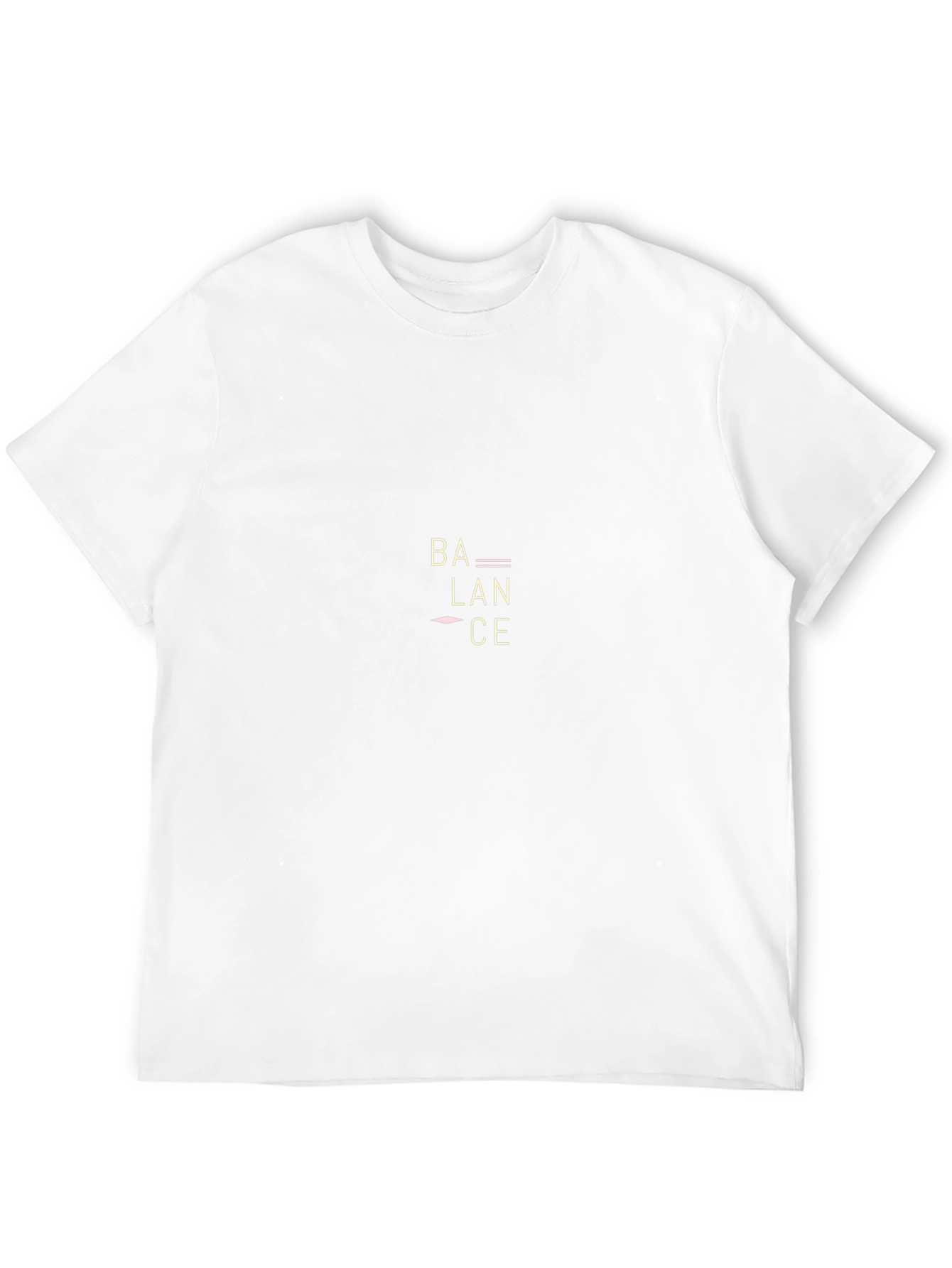 Balance Graphic Black T-Shirt