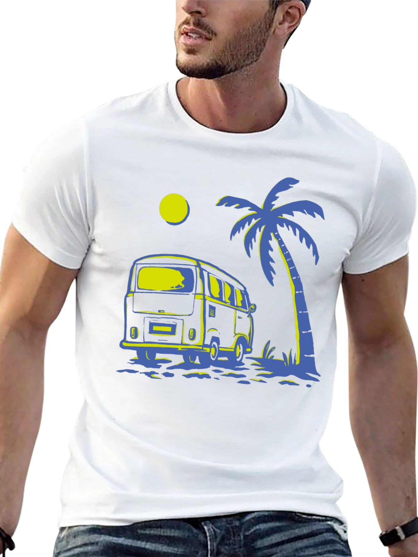 Beach Van Graphic T-Shirt