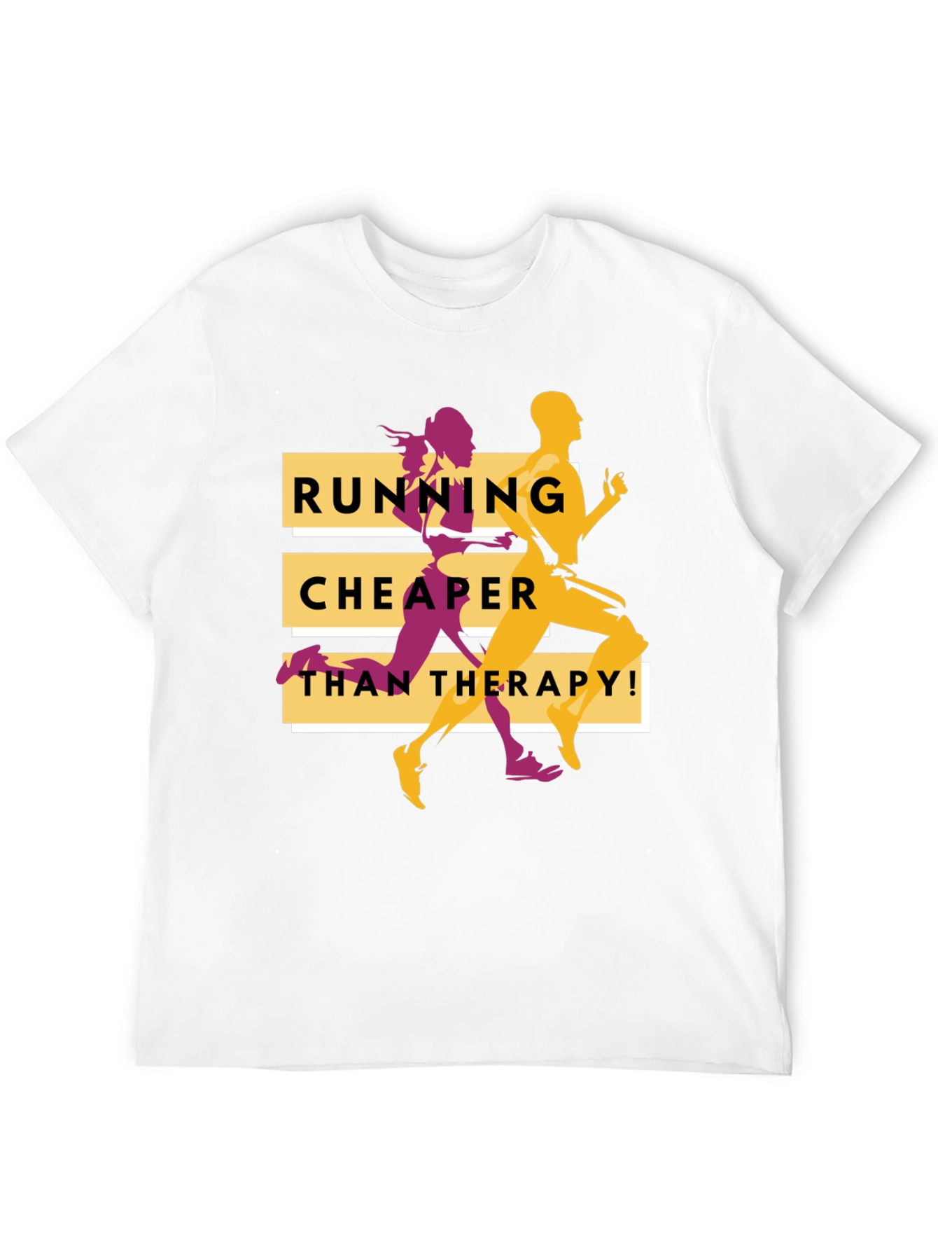 Running Cheaper Than Therapy Graphic Tee
