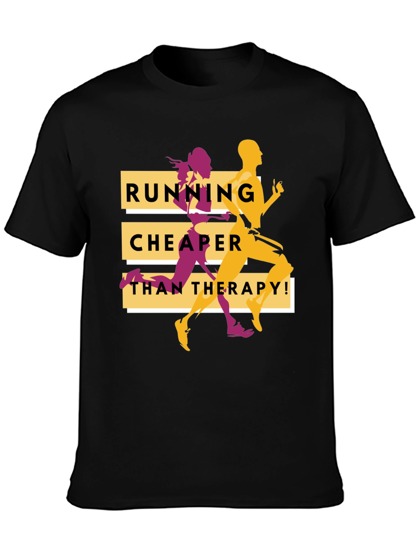 Running Cheaper Than Therapy Graphic Tee