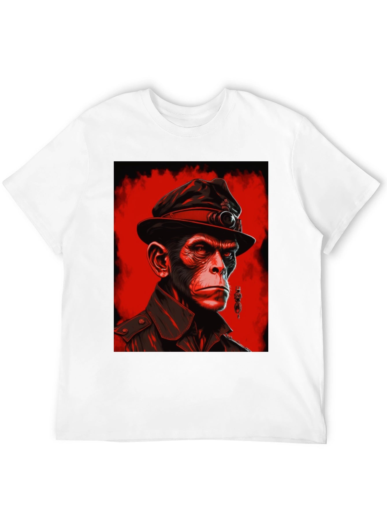 Stylish Ape Portrait T-Shirt