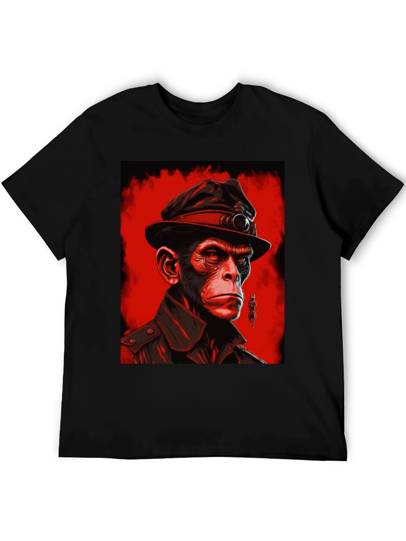 Stylish Ape Portrait T-Shirt