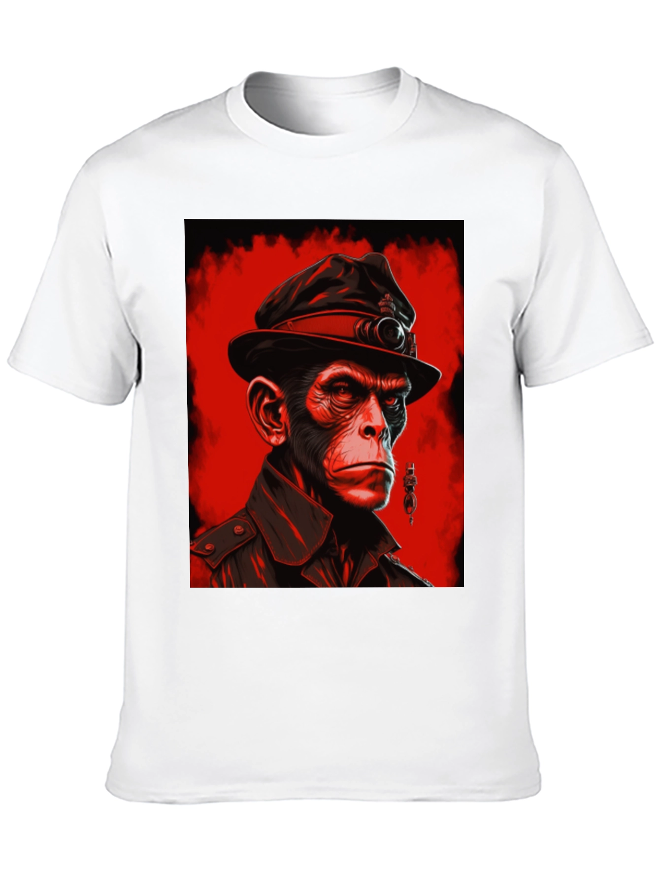 Stylish Ape Portrait T-Shirt